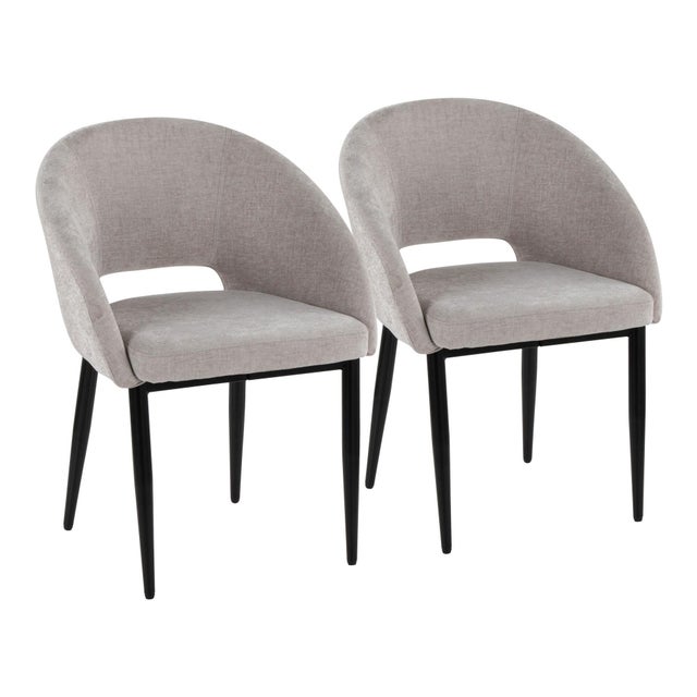 LumiSource Renee Dining Chair (Set of 2)