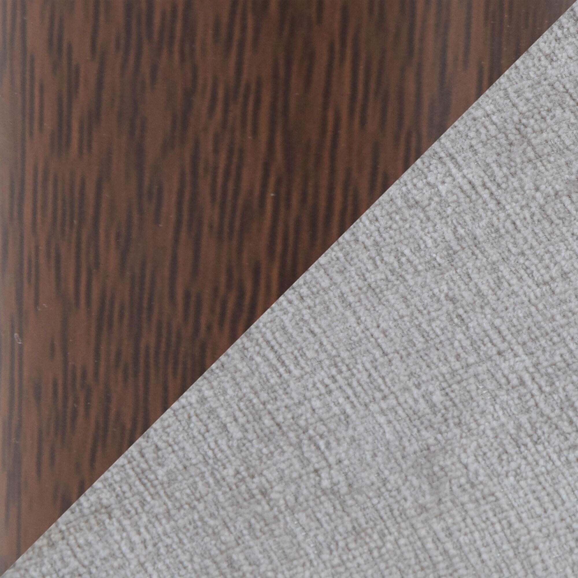 Swatch color Silver/Mahogany 