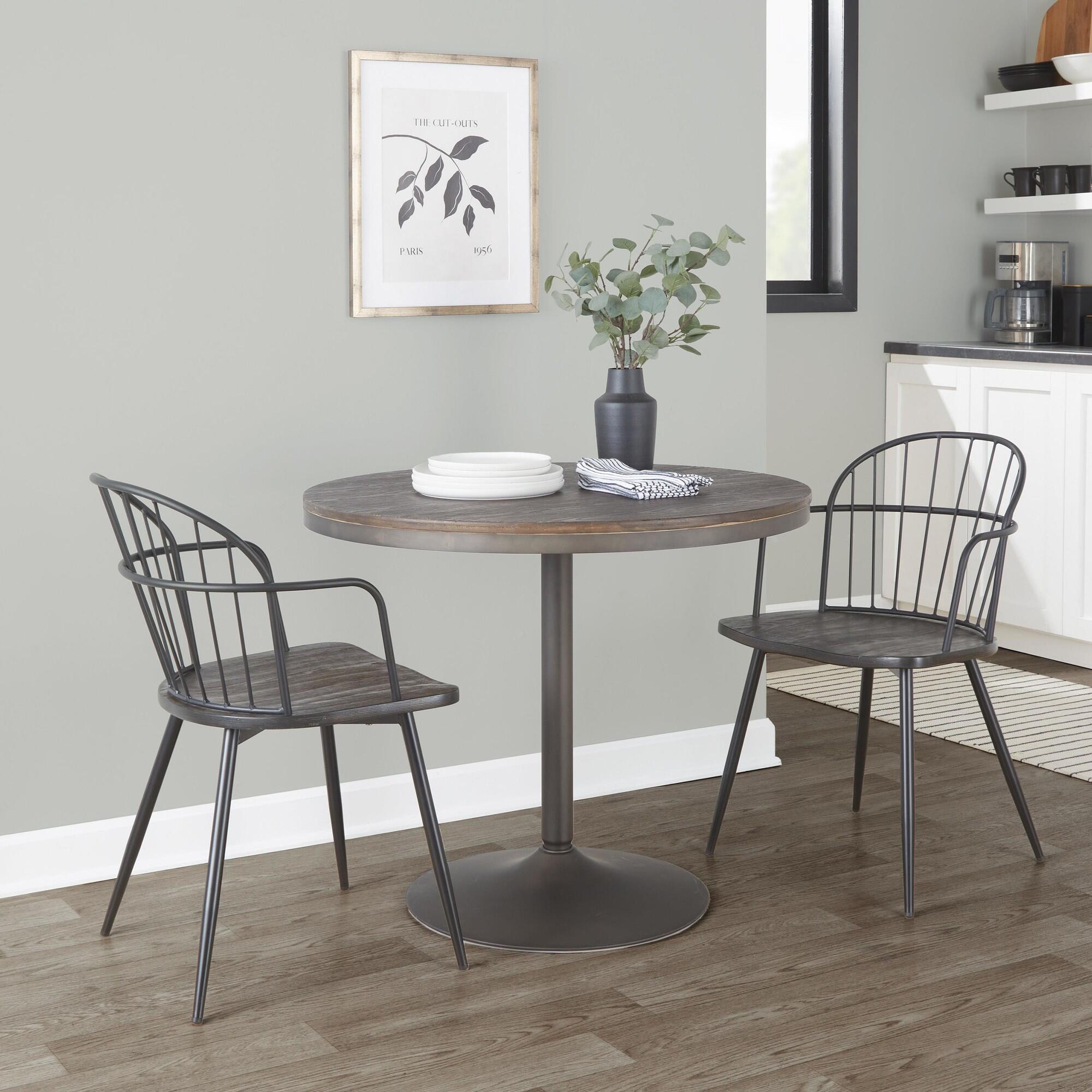 LumiSource Riley Dining Armchair (Set of 2), , rollover