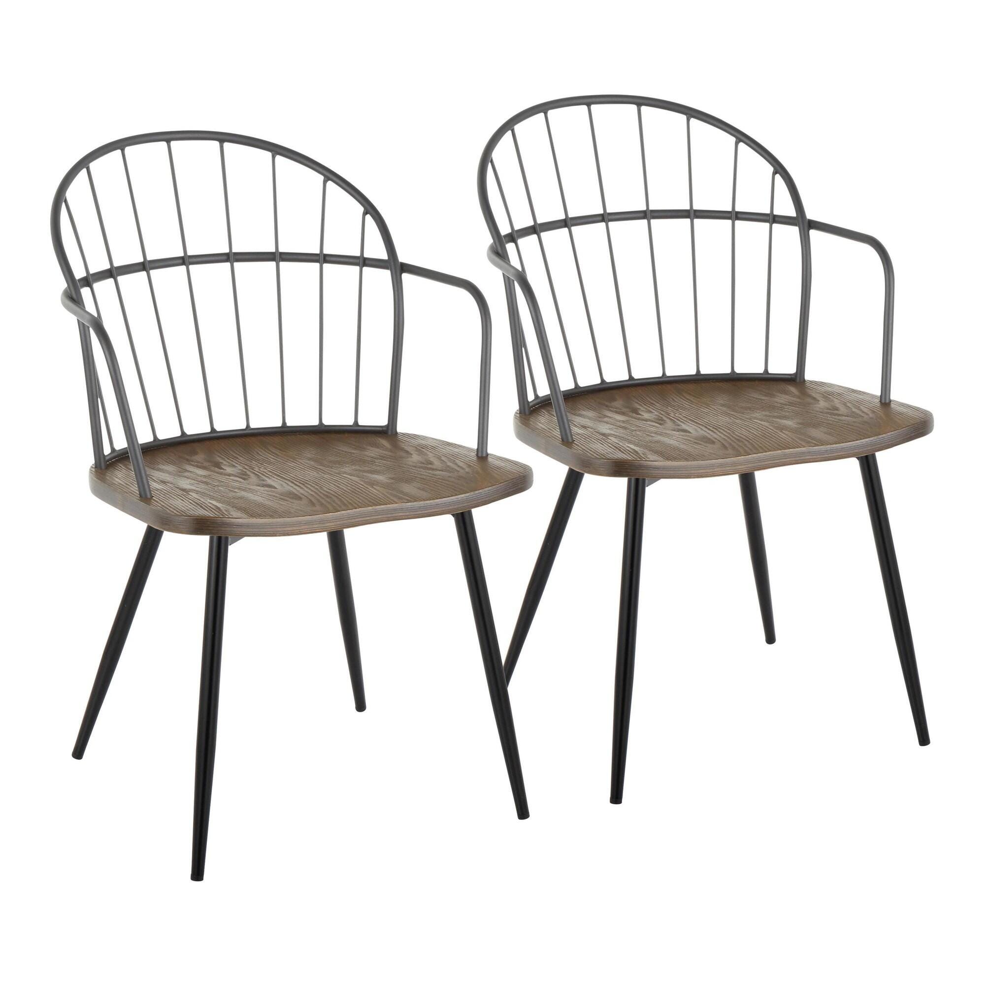 LumiSource Riley Dining Armchair (Set of 2), , large