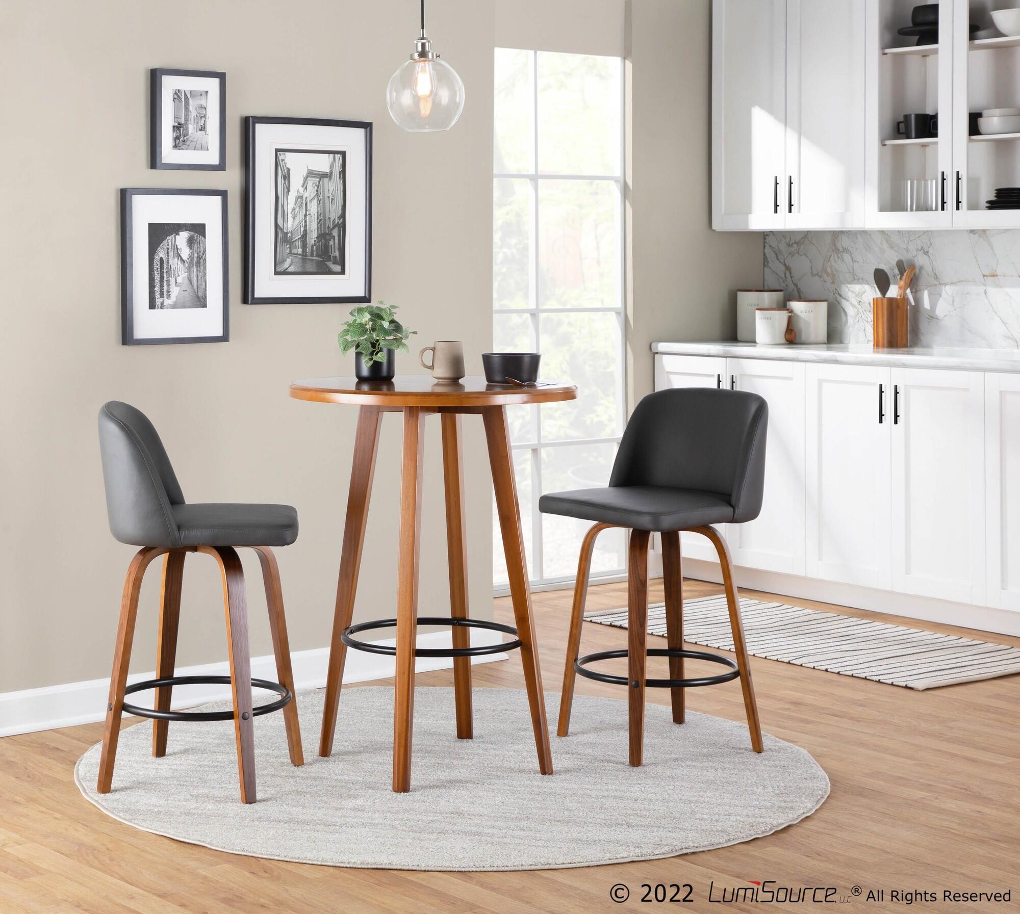 LumiSource Toriano Counter Height Bar Stool (Set of 2), , rollover