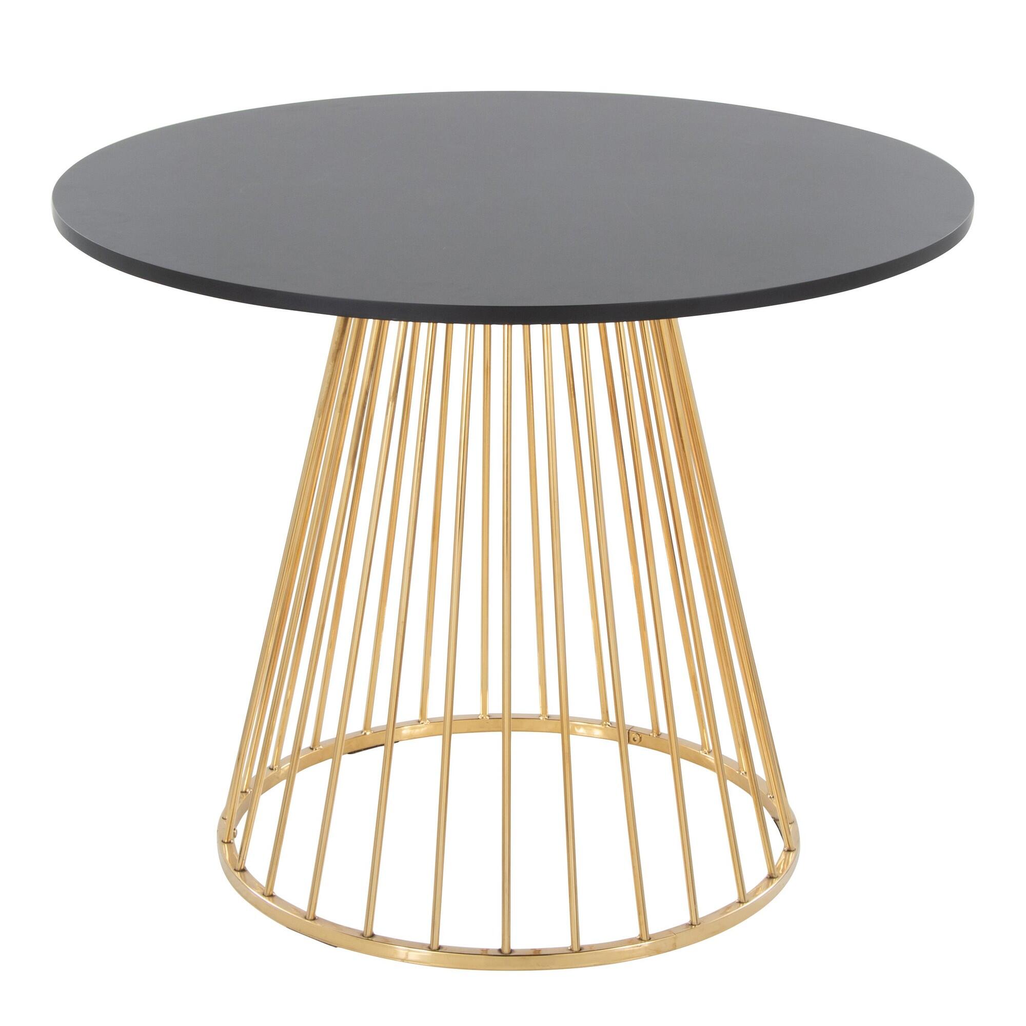 LumiSource Canary Claire Dining Table and 4 Chairs, , large