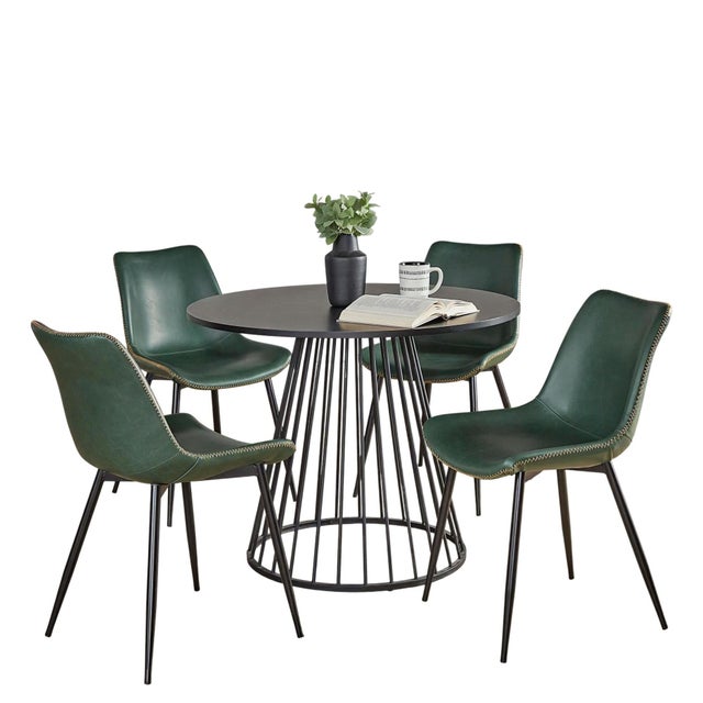 LumiSource Canary Durango Dining Table and 4 Chairs