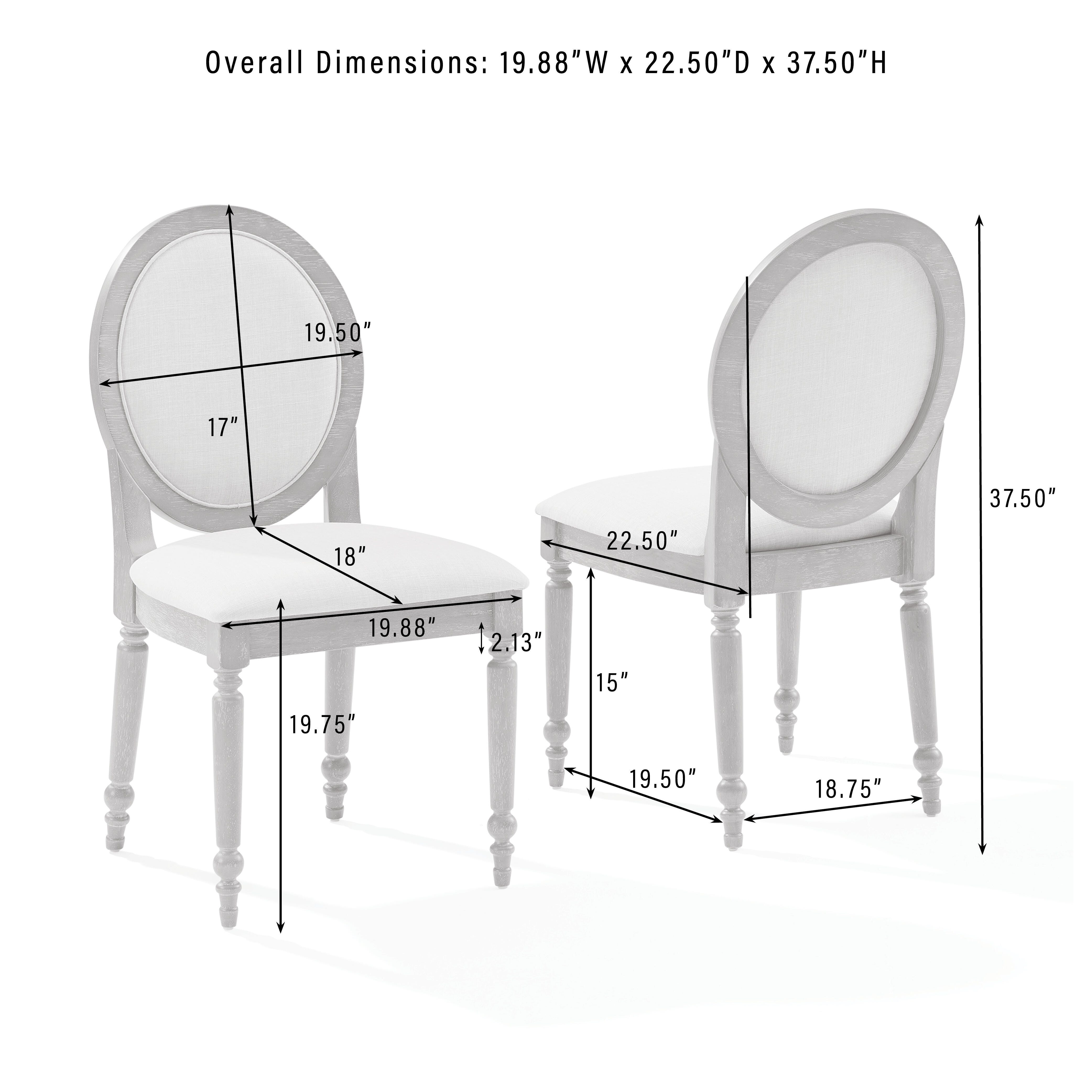Crosley Furniture Daphne Dining Chair, , large