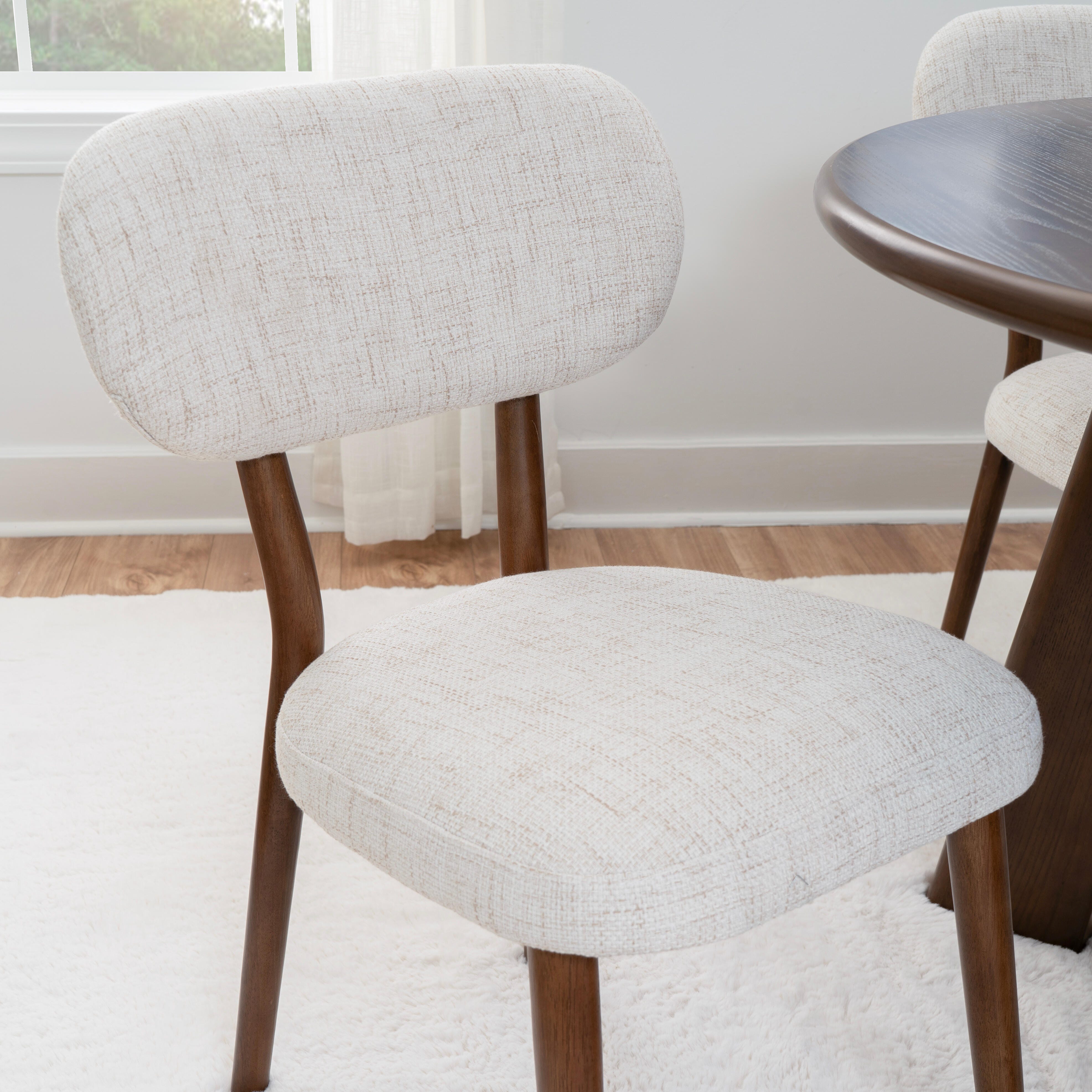 Linon Curran Dining Table and 4 Chairs, , large