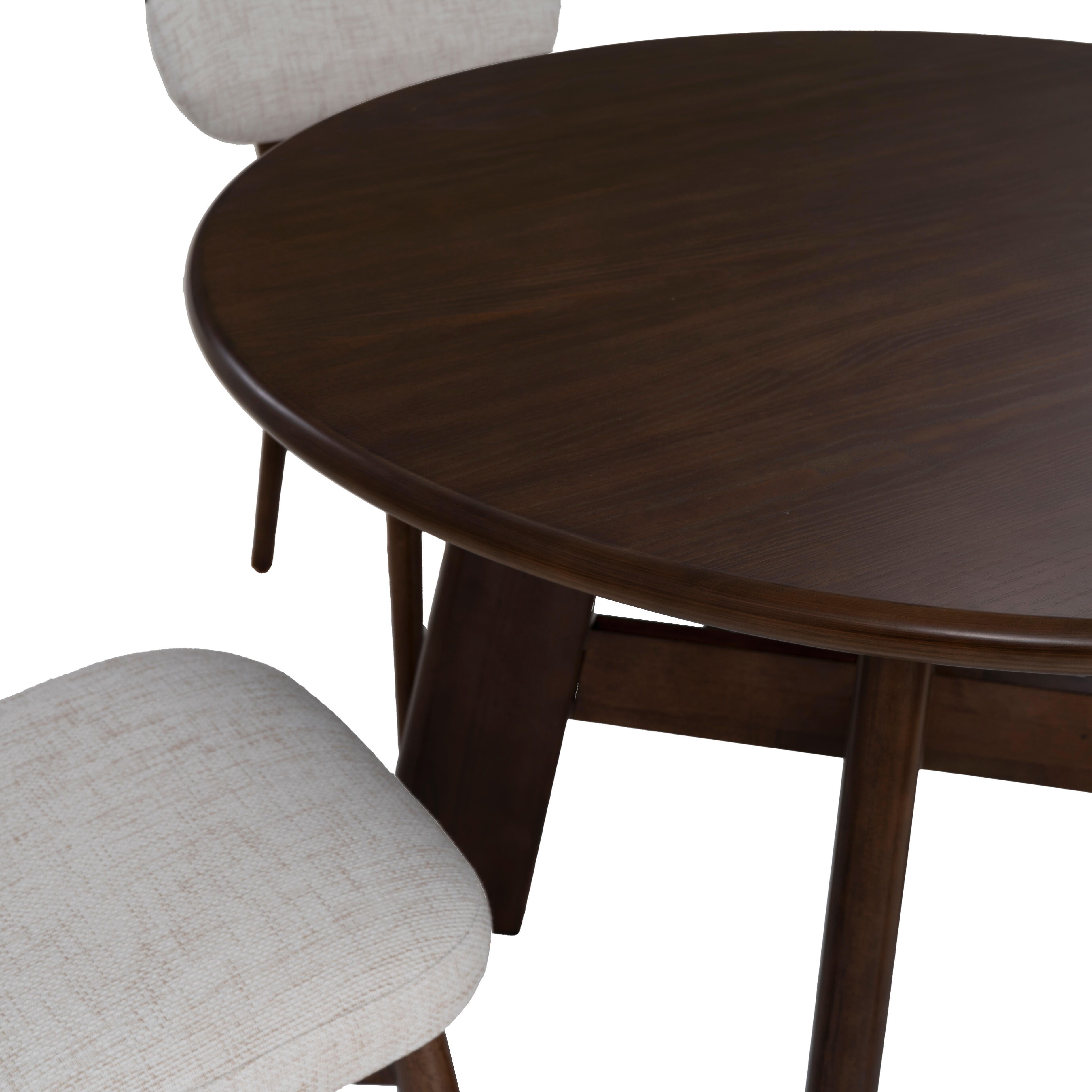 Linon Curran Dining Table and 4 Chairs, , large