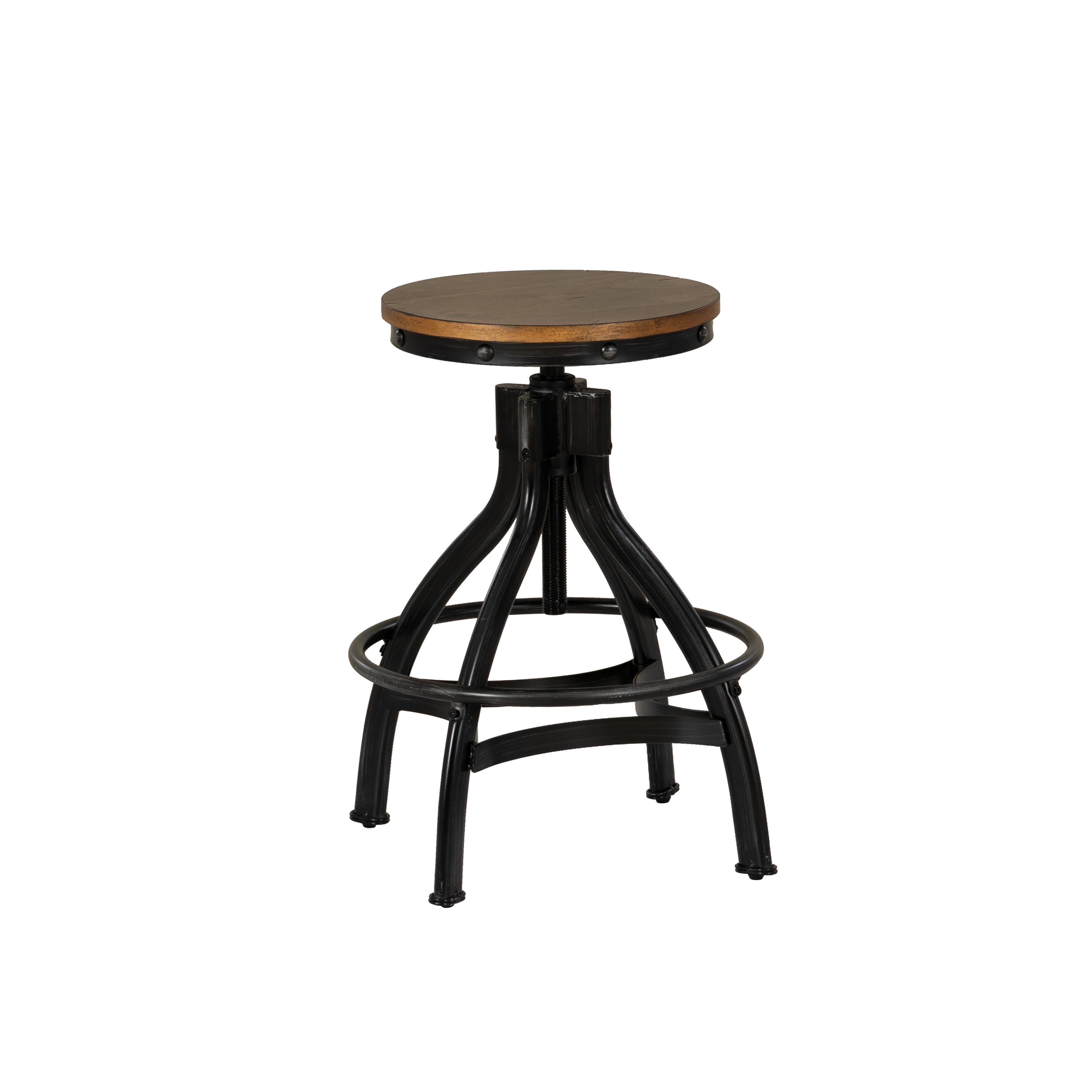 Linon Lawson Counter Height Dining Table and 4 Bar Stools, , large