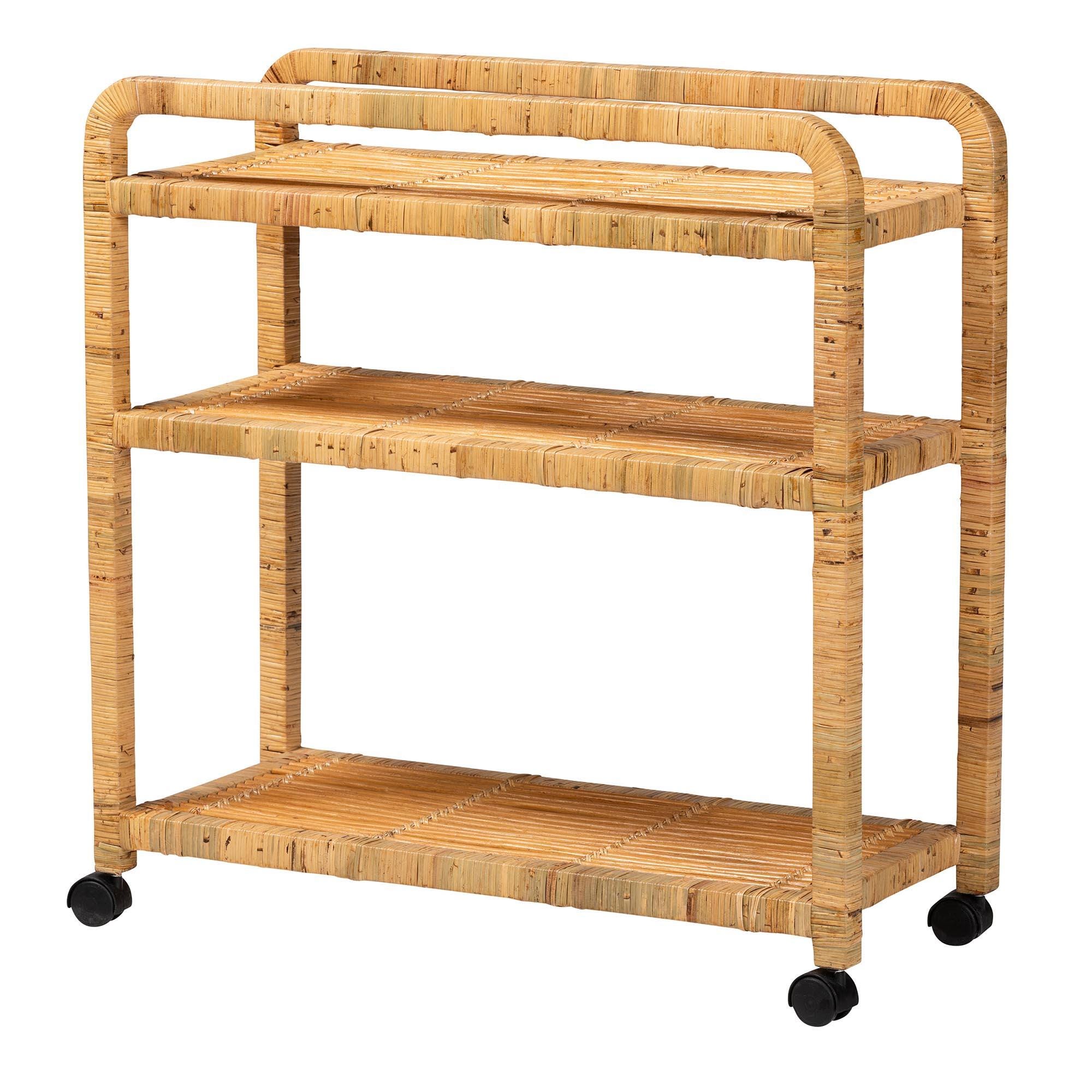 bali & pari Delphine Kitchen Cart, , large