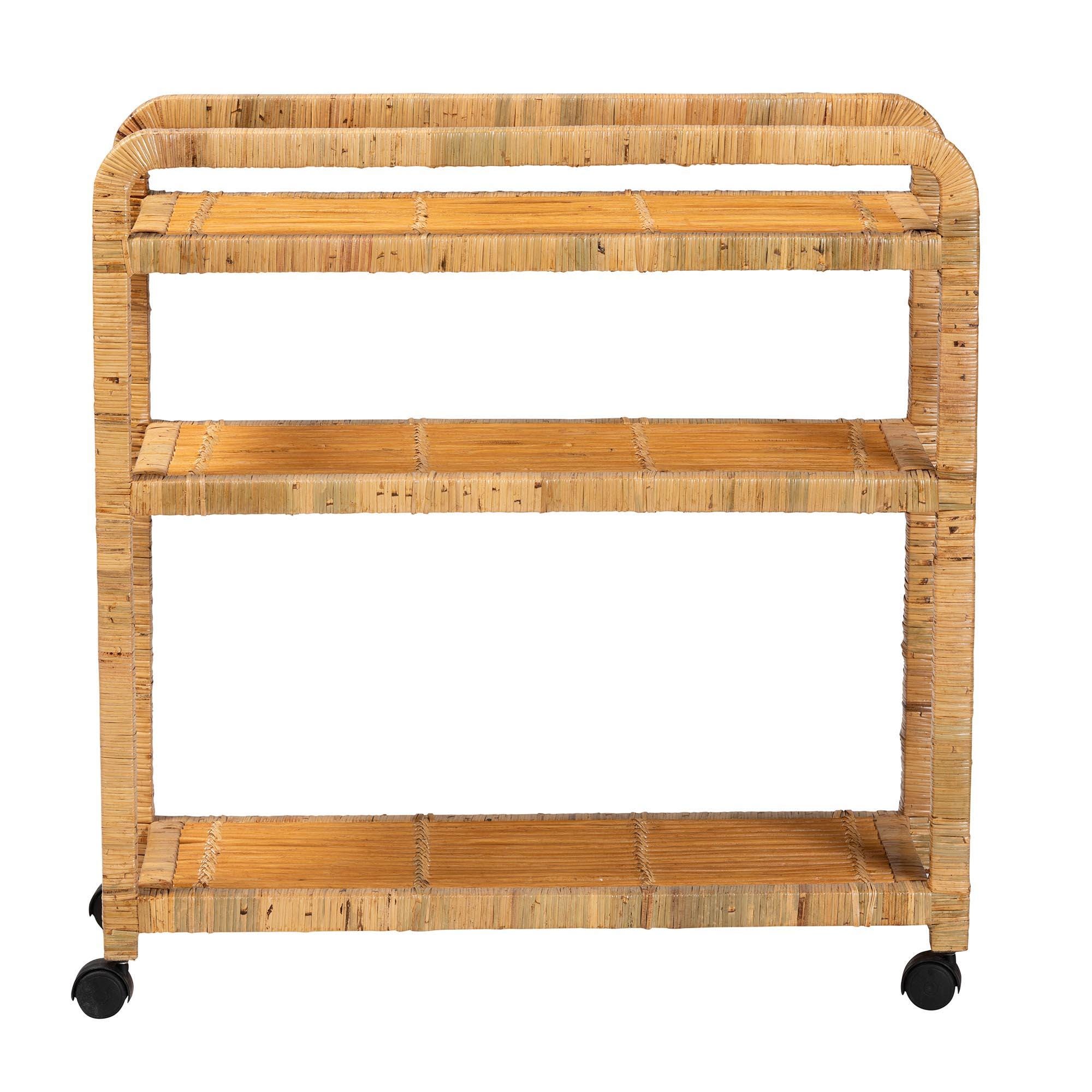 bali & pari Delphine Kitchen Cart, , large