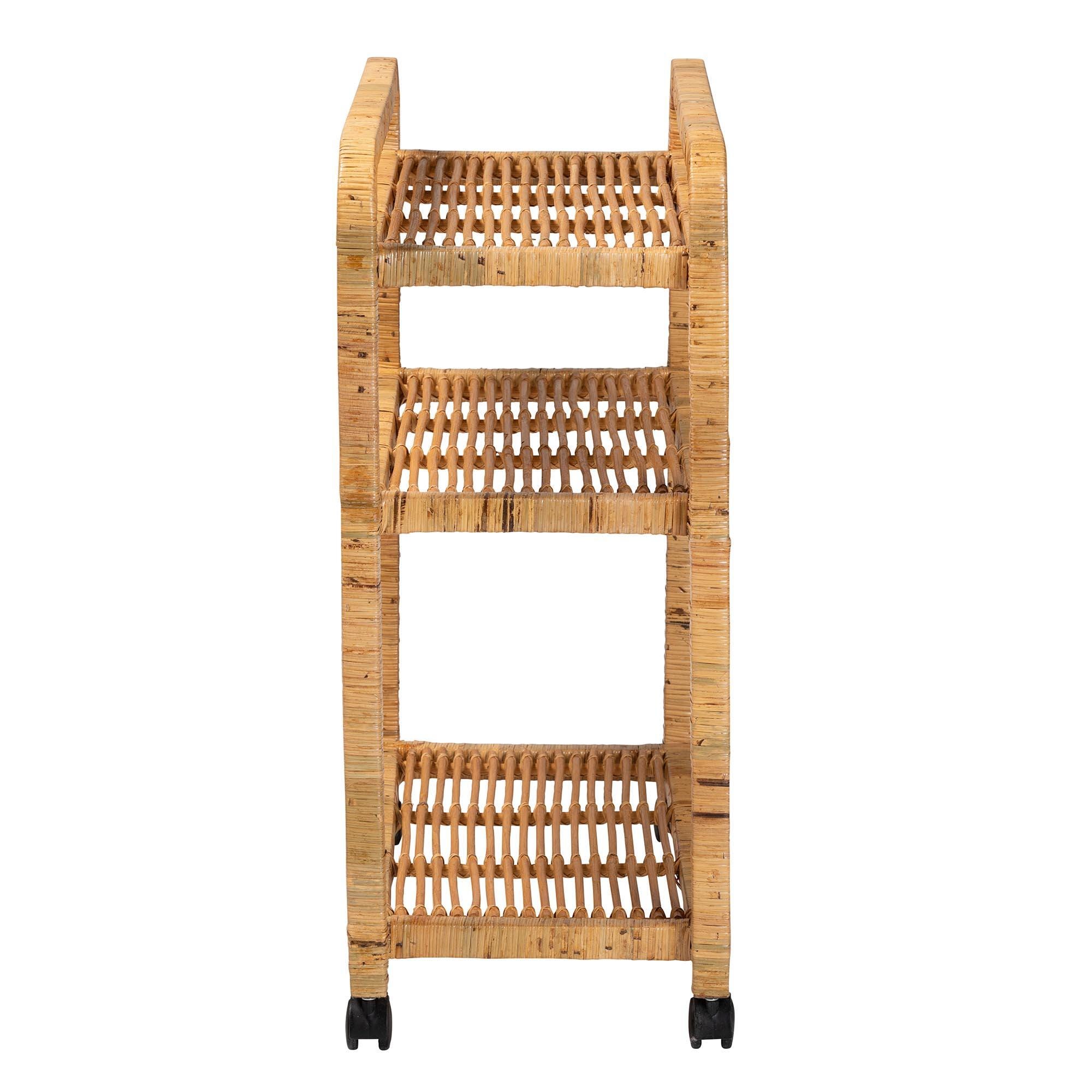 bali & pari Delphine Kitchen Cart, , large