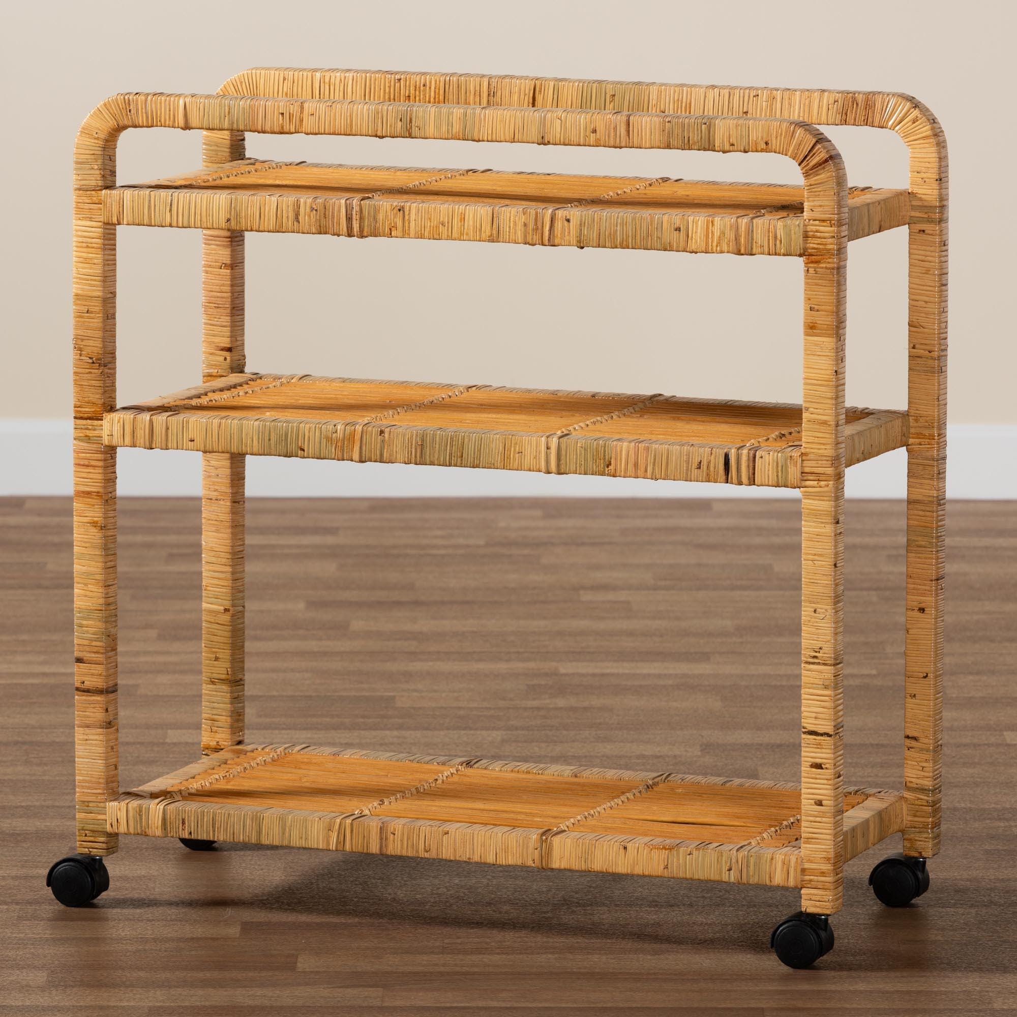 bali & pari Delphine Kitchen Cart, , large