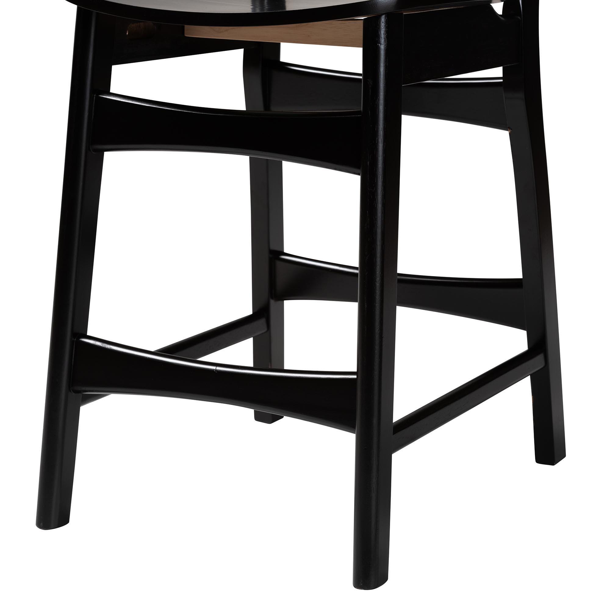 Baxton Studio Hesper Counter Height Bar Stool (Set of 2), , large