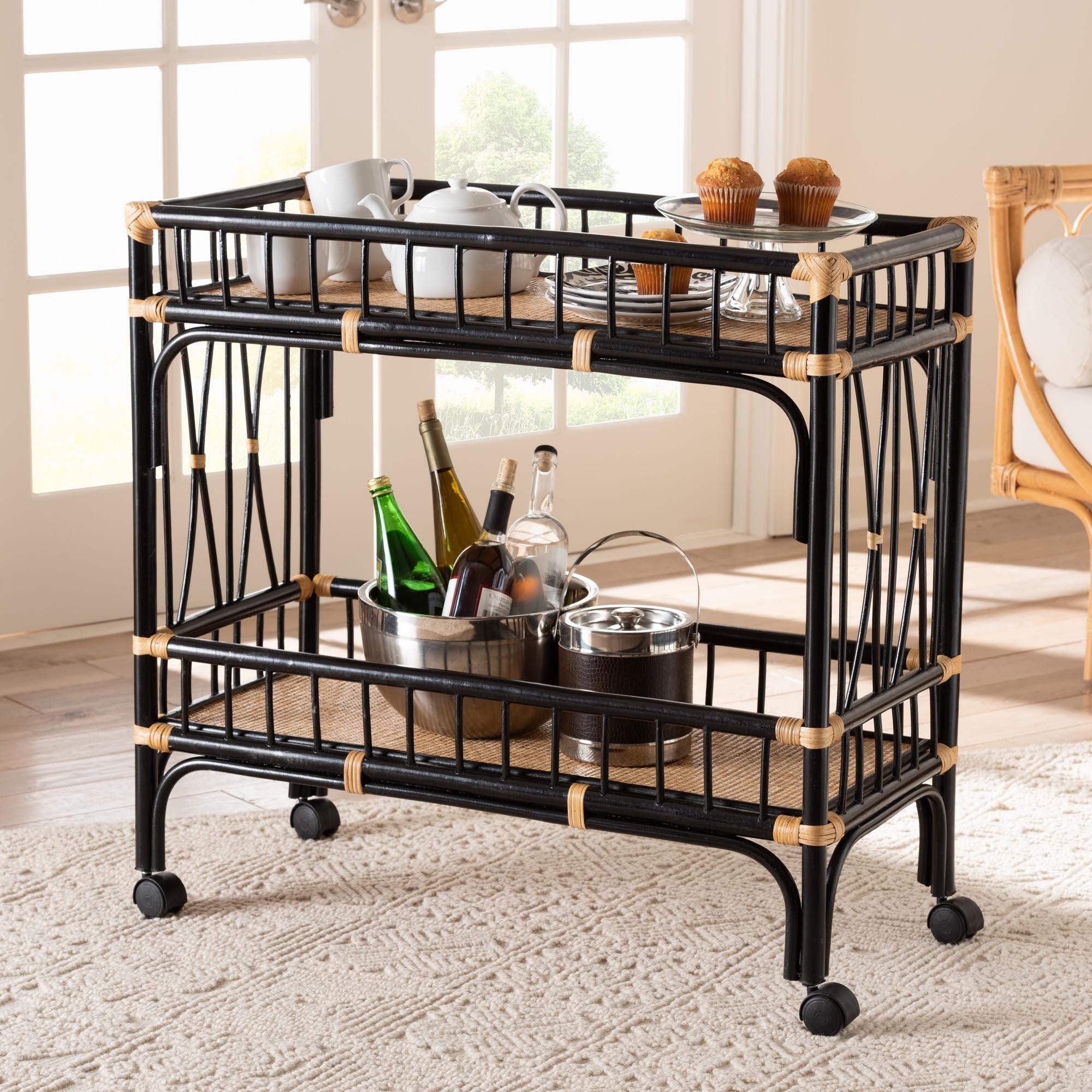 bali & pari Dalinda Kitchen Cart, , rollover