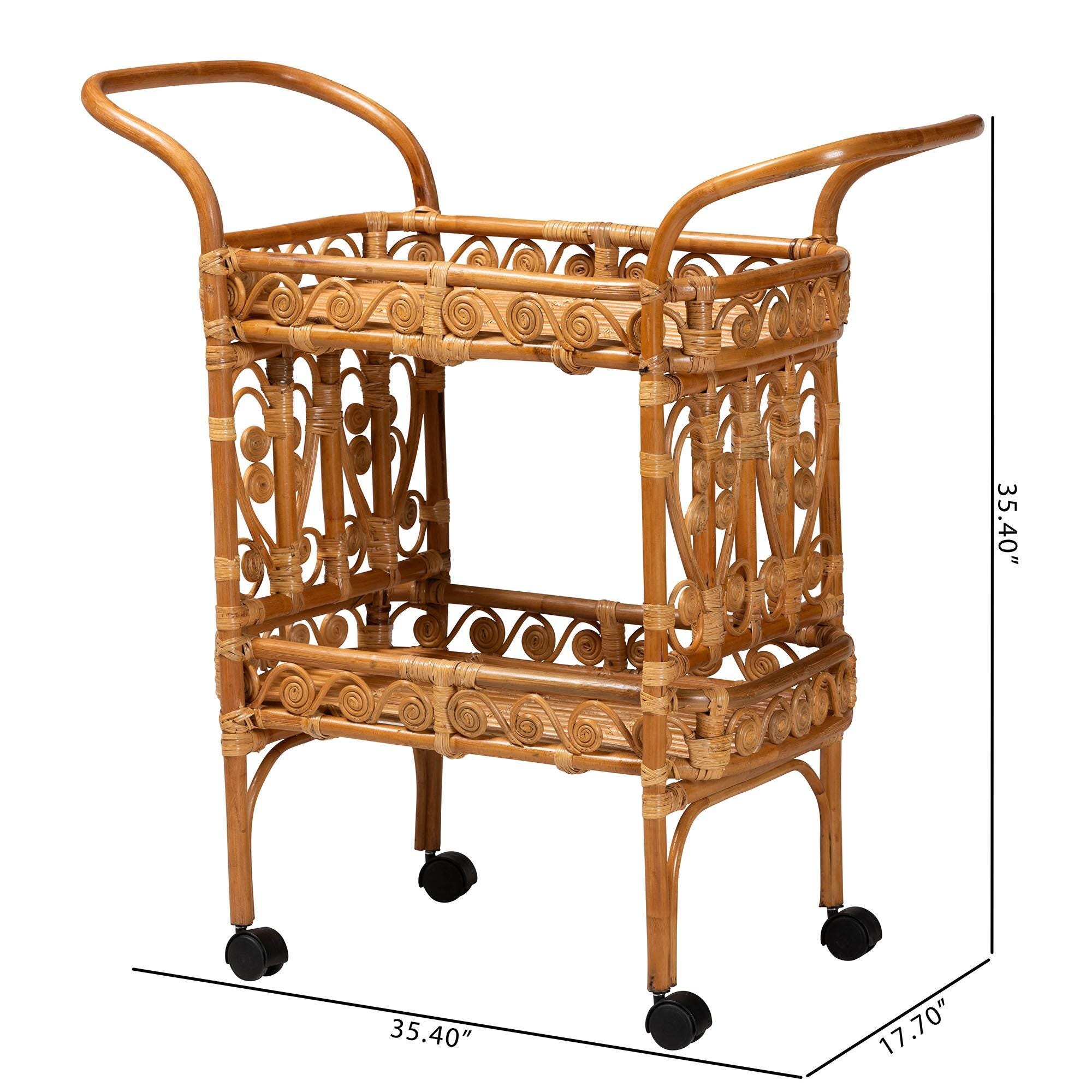 bali & pari Diwata Kitchen Cart, , large