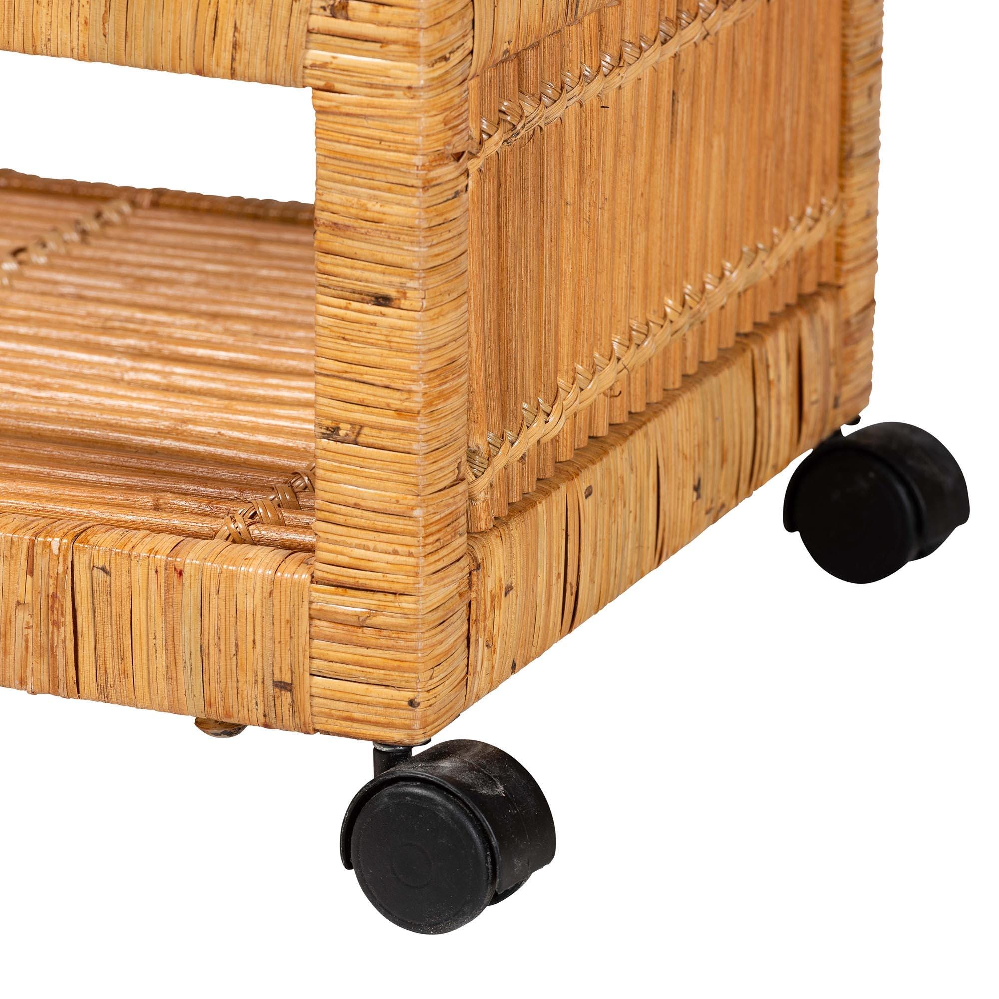 bali & pari Genet Kitchen Cart, , large