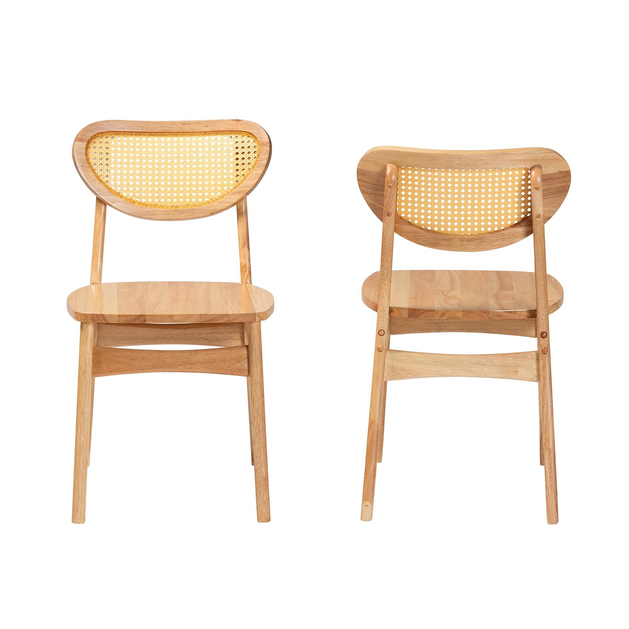 Baxton Studio Nenet Dining Chair (Set of 2), , large