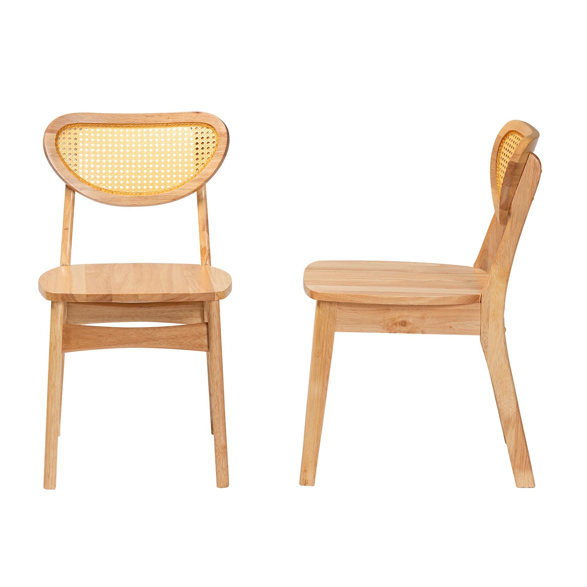Baxton Studio Nenet Dining Chair (Set of 2), , large