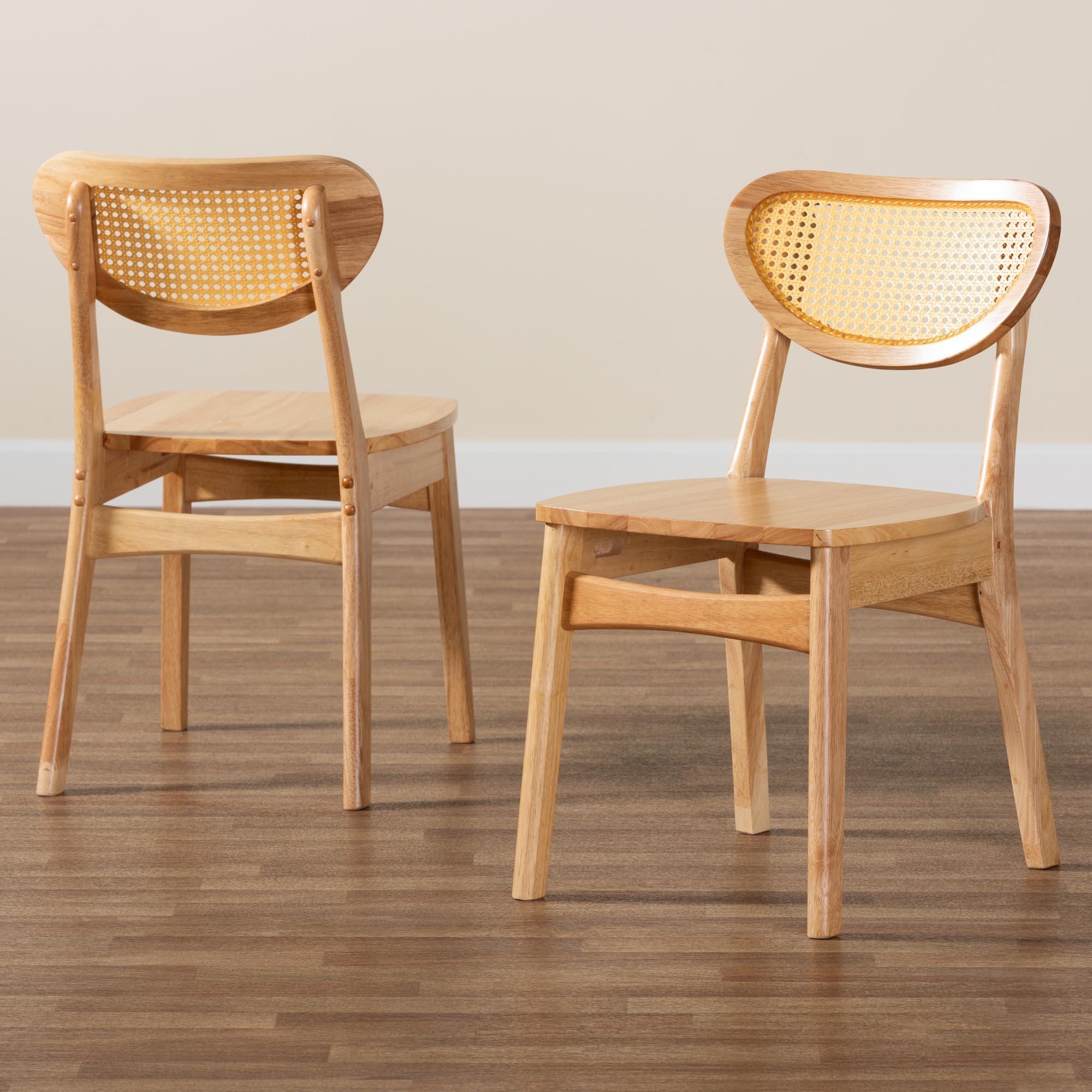 Baxton Studio Nenet Dining Chair (Set of 2), , large