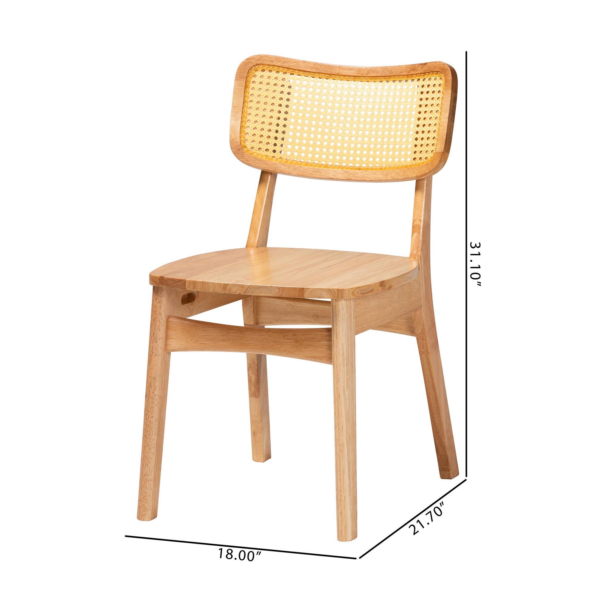Baxton Studio Tadeo Dining Chair (Set of 2), , large