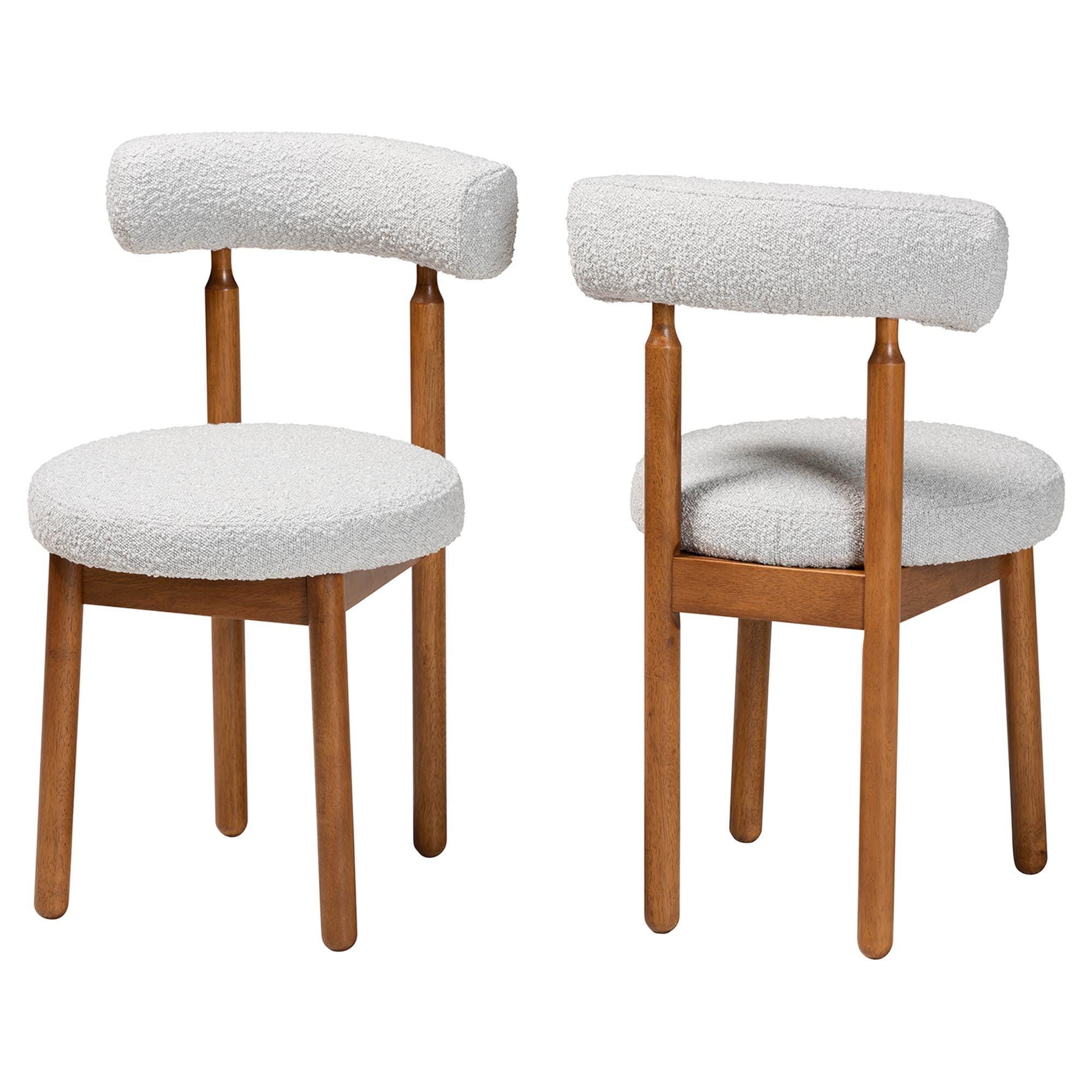 Baxton Studio Edric Upholstered Dining Chair (Set of 2), , large