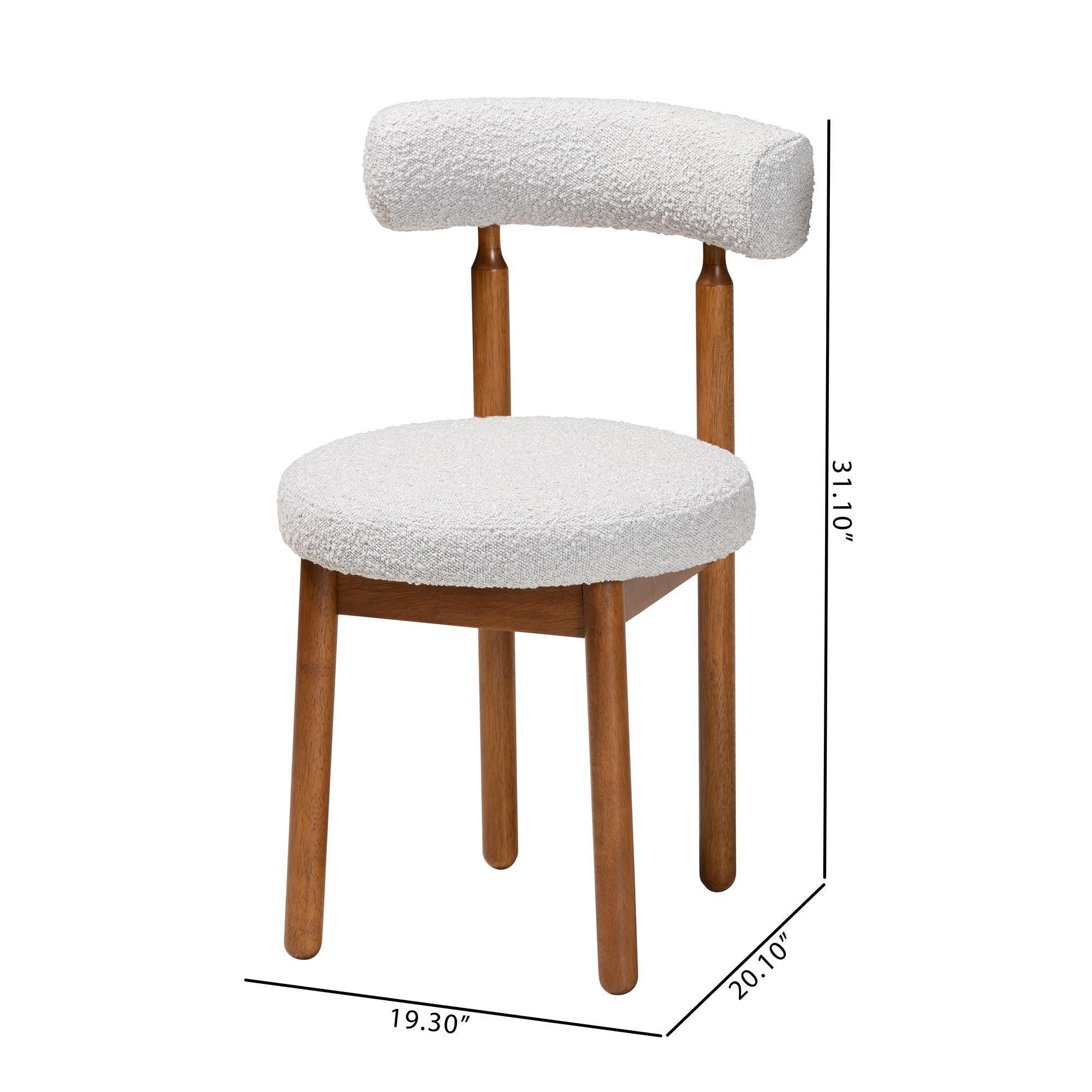 Baxton Studio Edric Upholstered Dining Chair (Set of 2), , large