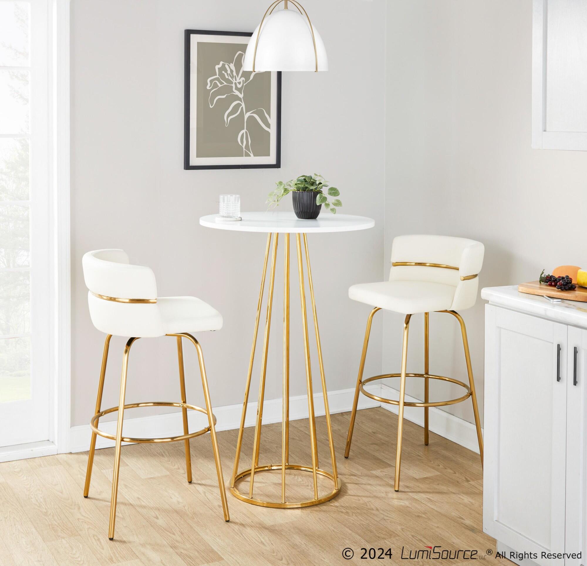LumiSource Canary Bar Height Bar Table, , rollover