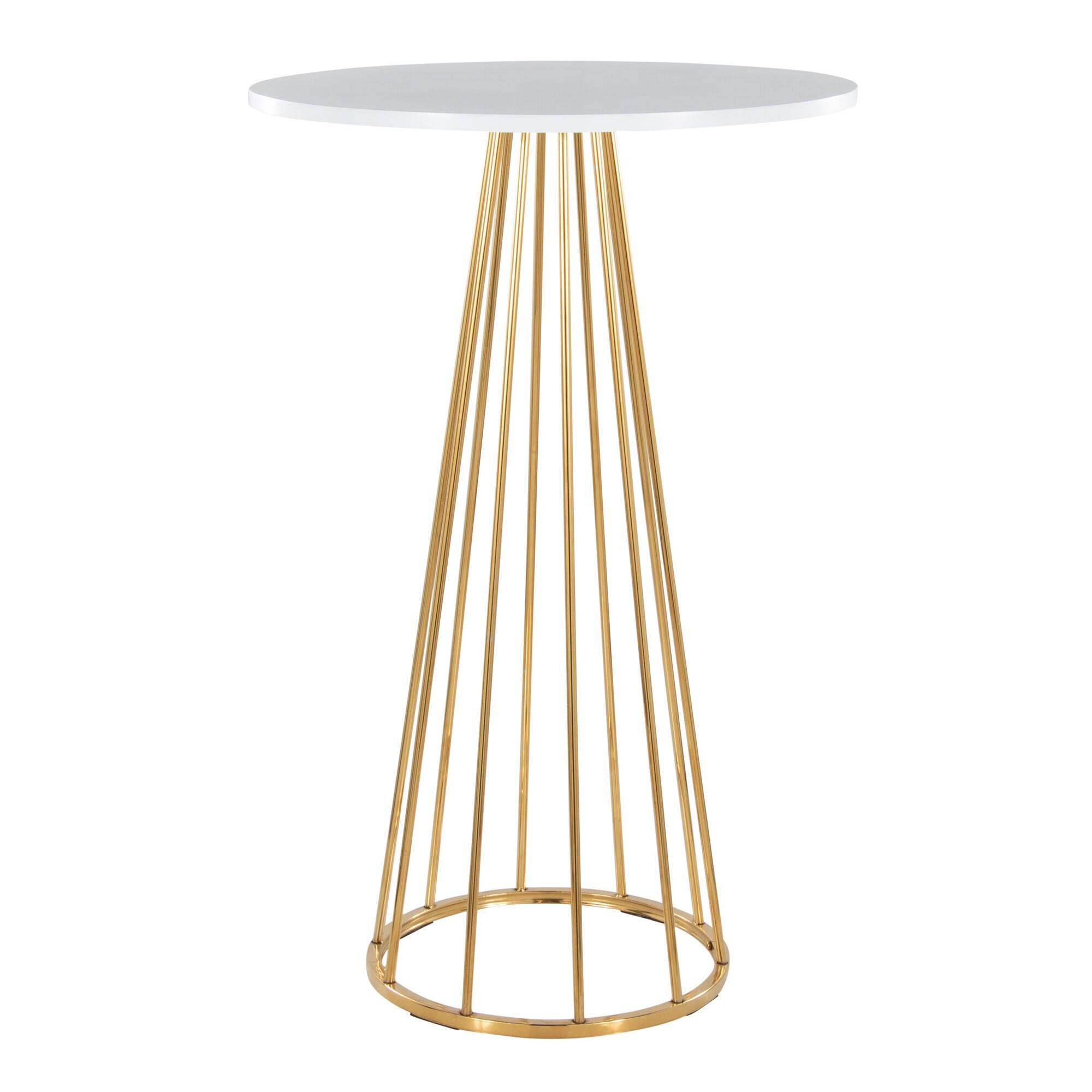 LumiSource Canary Bar Height Bar Table, , large