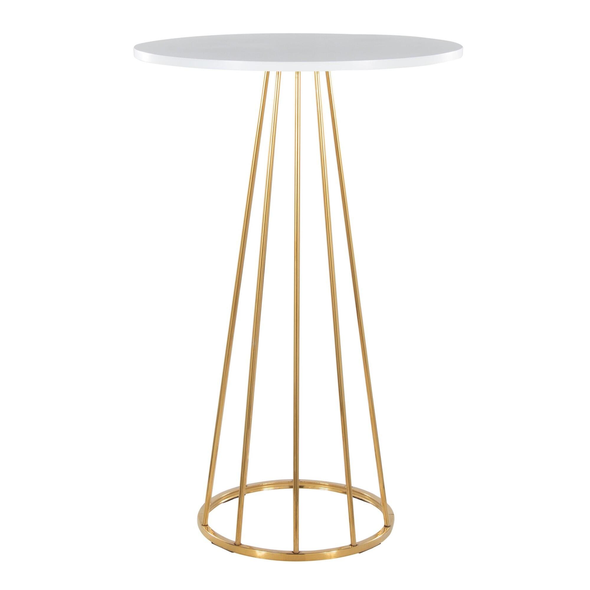 LumiSource Canary Bar Height Bar Table, , large