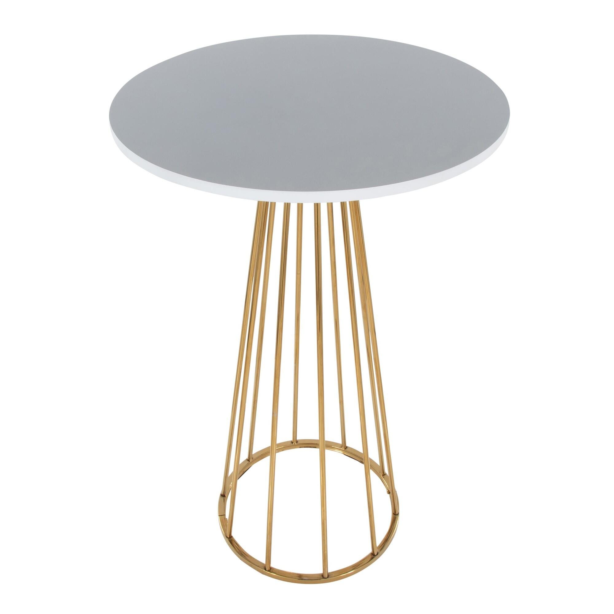 LumiSource Canary Bar Height Bar Table, , large
