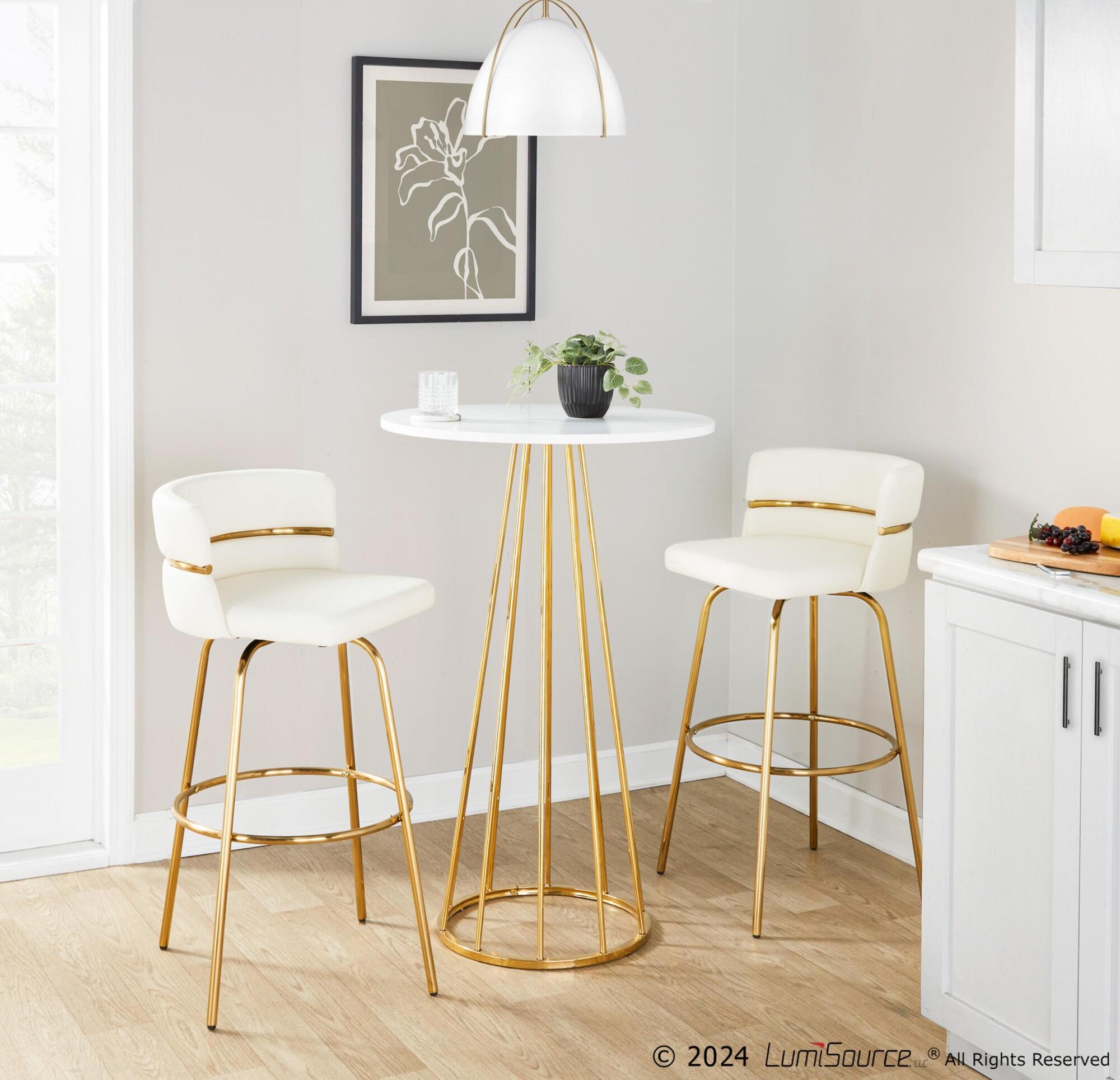 LumiSource Canary Bar Height Bar Table, , large