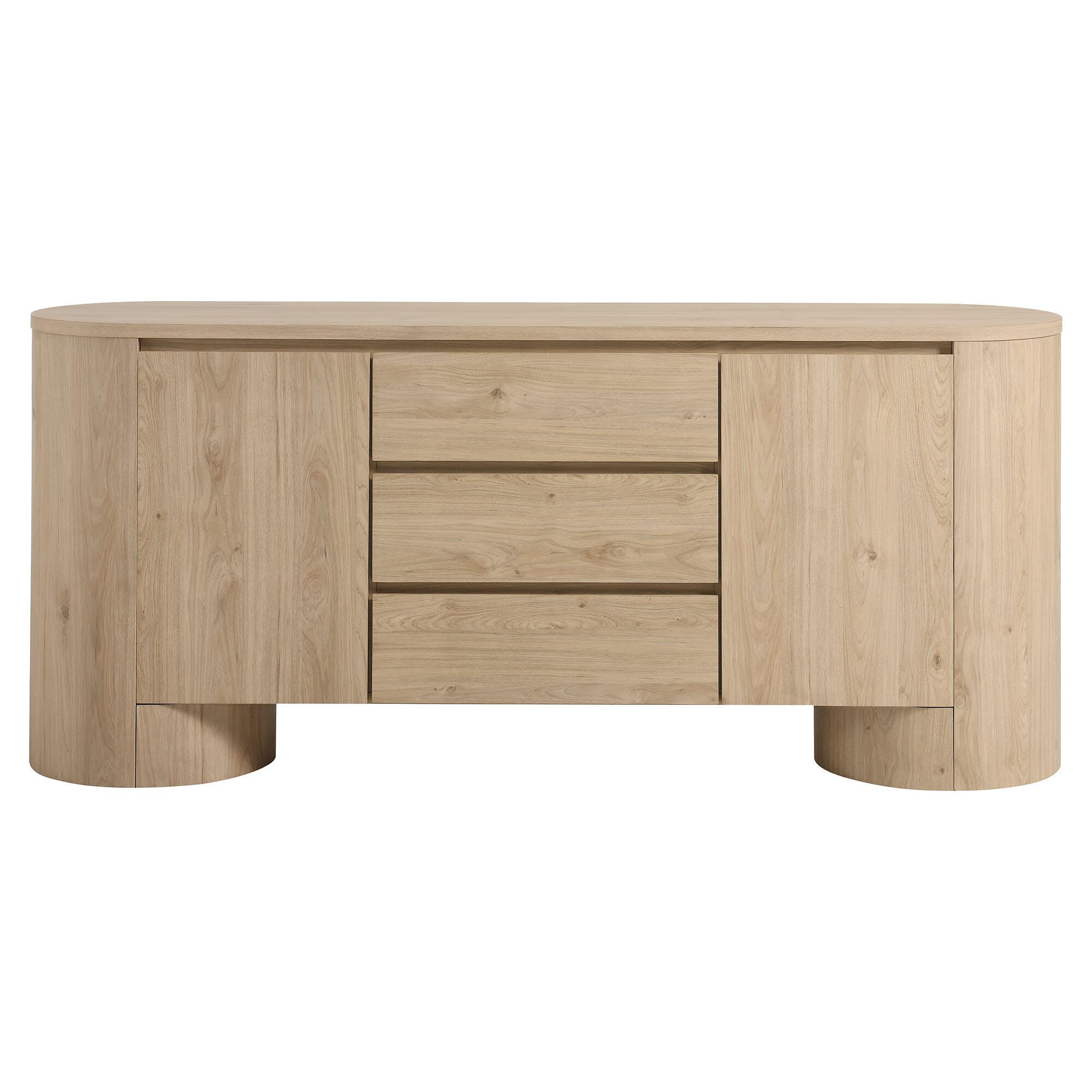 Modway Duval Sideboard, Hickory Frost, large