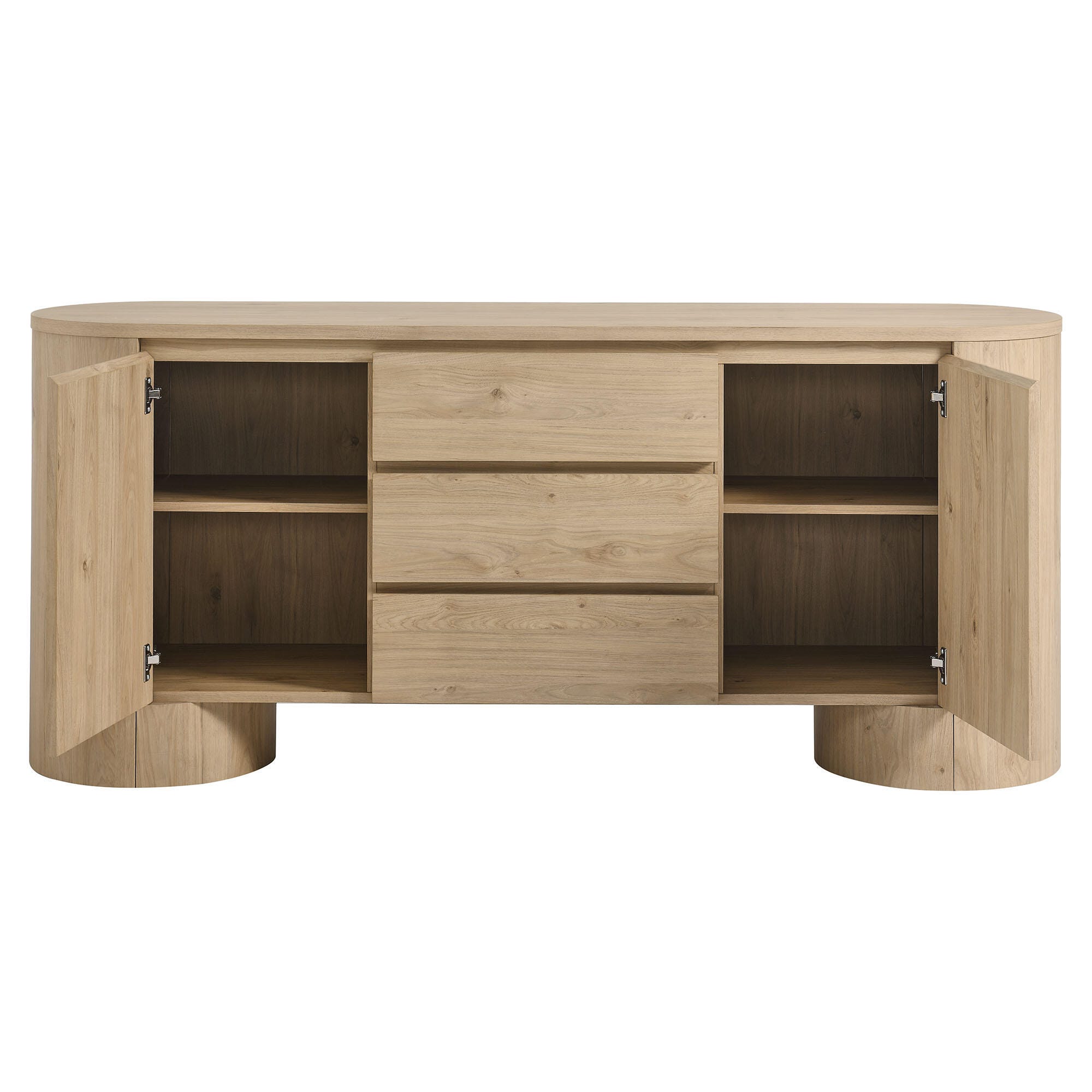 Modway Duval Sideboard, Hickory Frost, large
