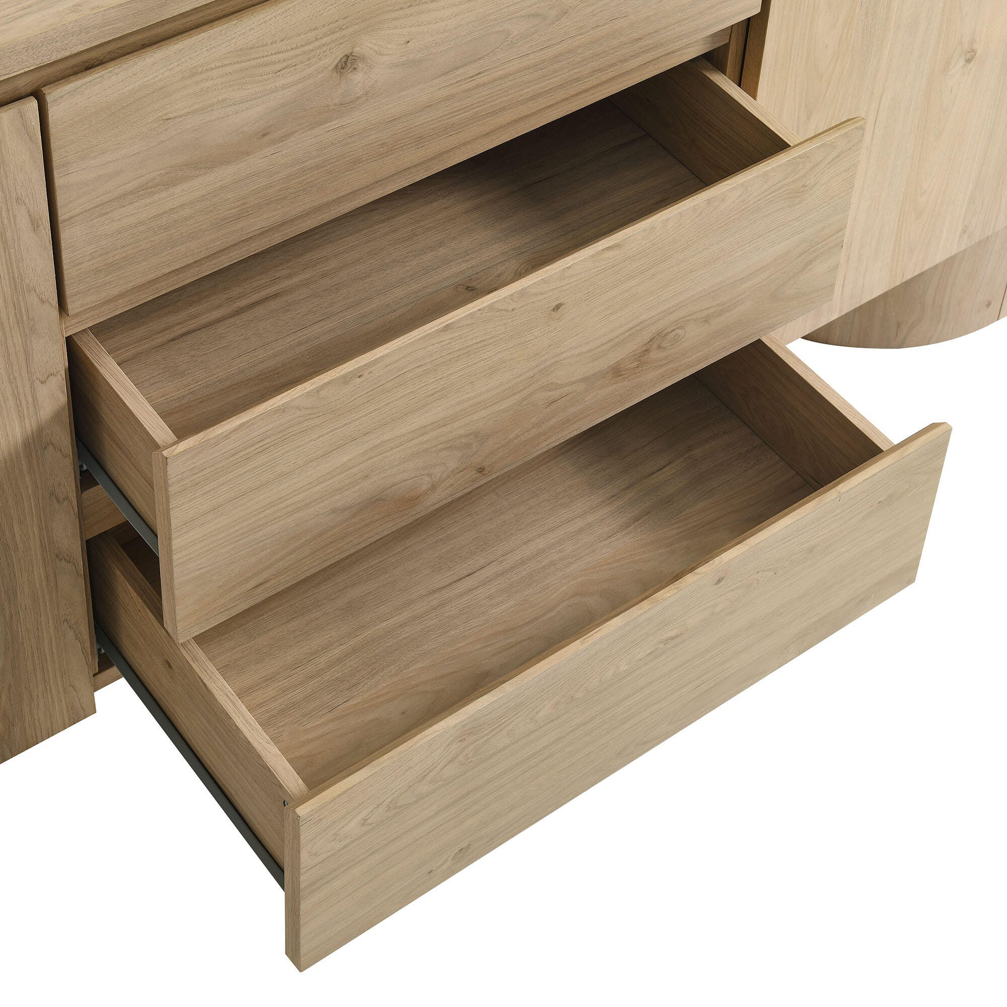 Modway Duval Sideboard, Hickory Frost, large