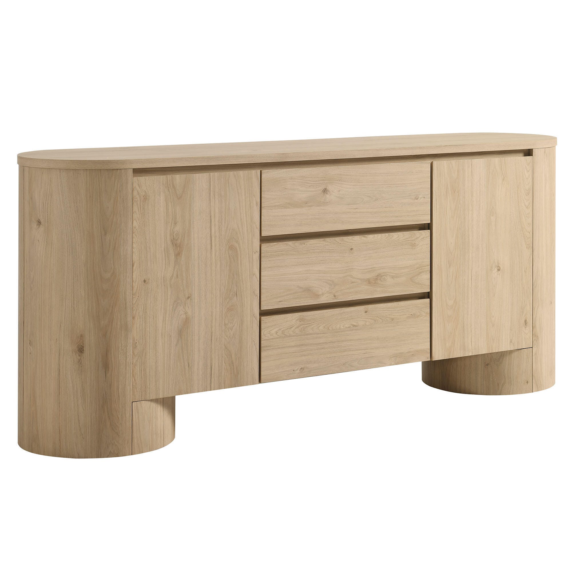 Modway Duval Sideboard, Hickory Frost, large