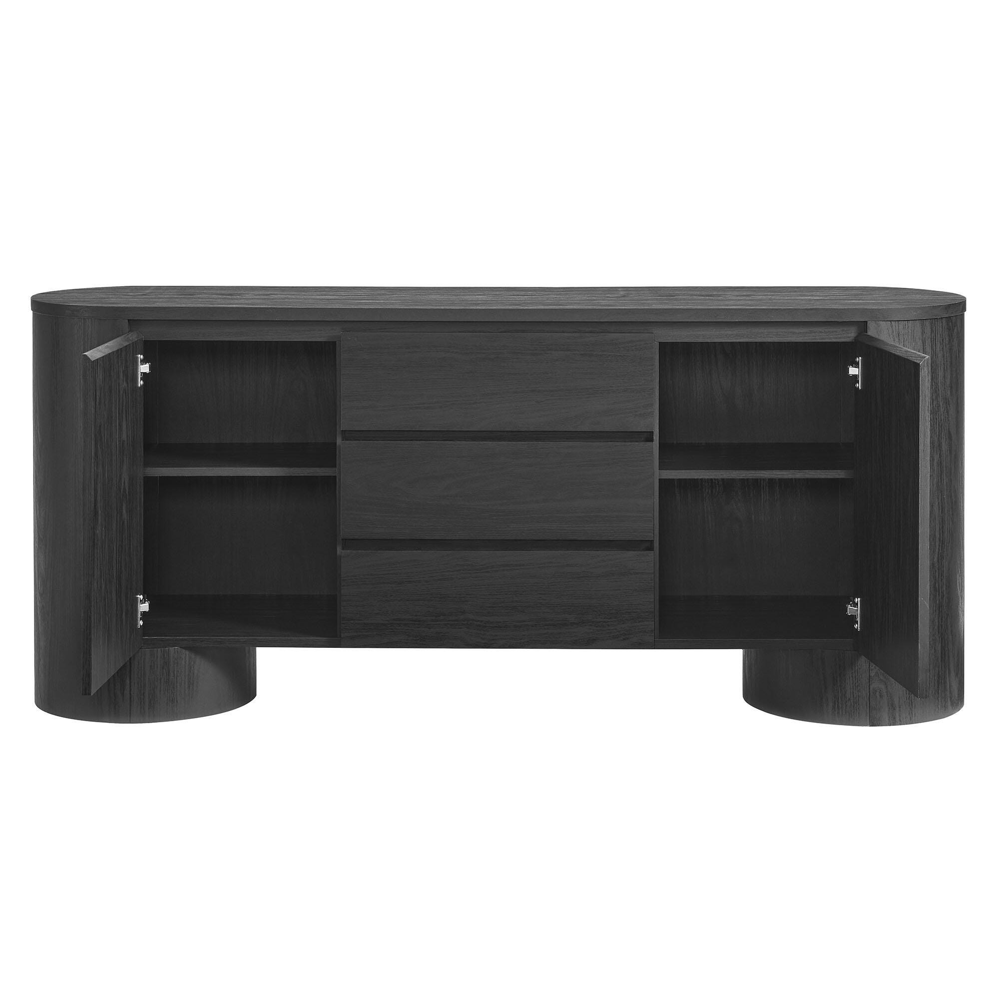Modway Duval Sideboard, Black, large