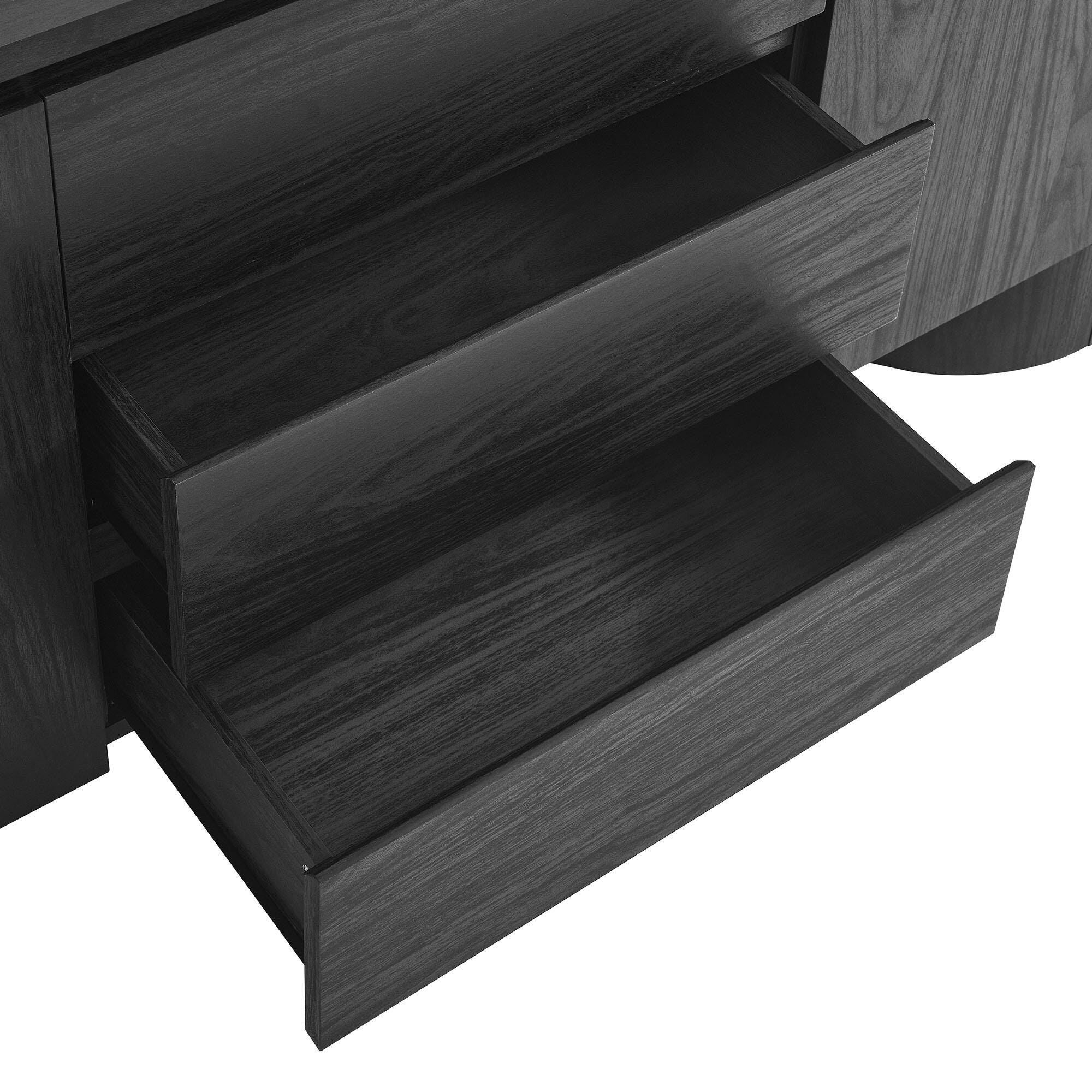 Modway Duval Sideboard, Black, large