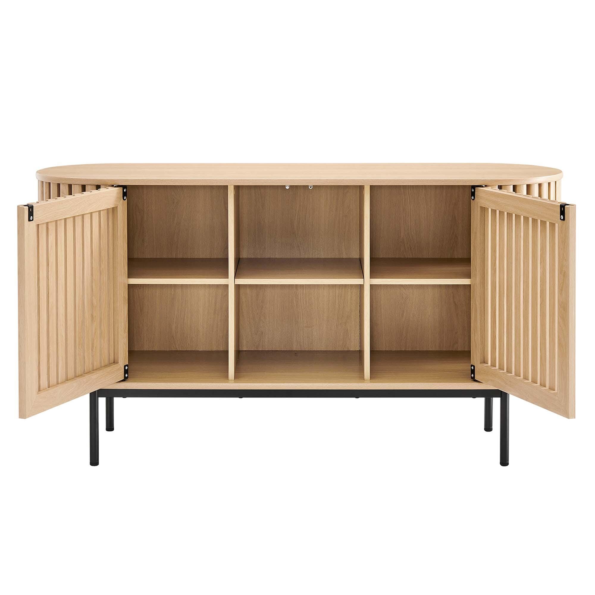 Modway Fortitude Sideboard, Oak, large