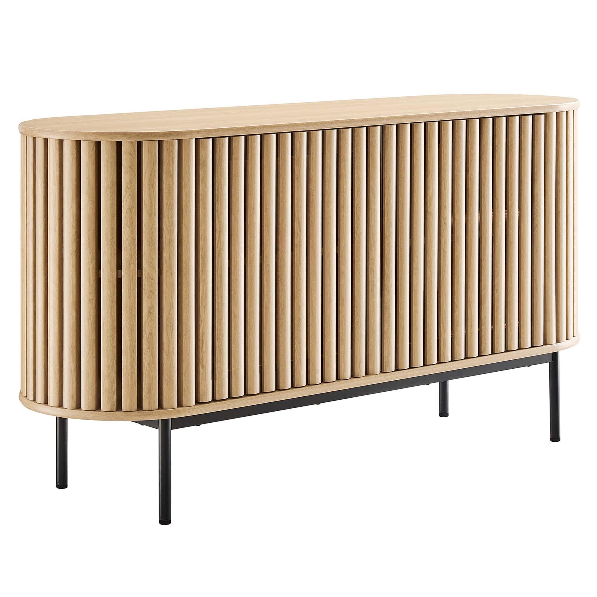 Modway Fortitude Sideboard, Oak, large