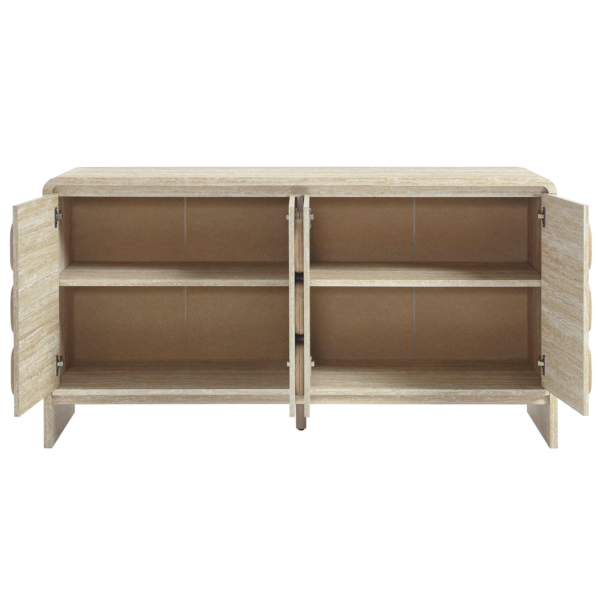 Modway Toscana Solid Sideboard, Travertine, large