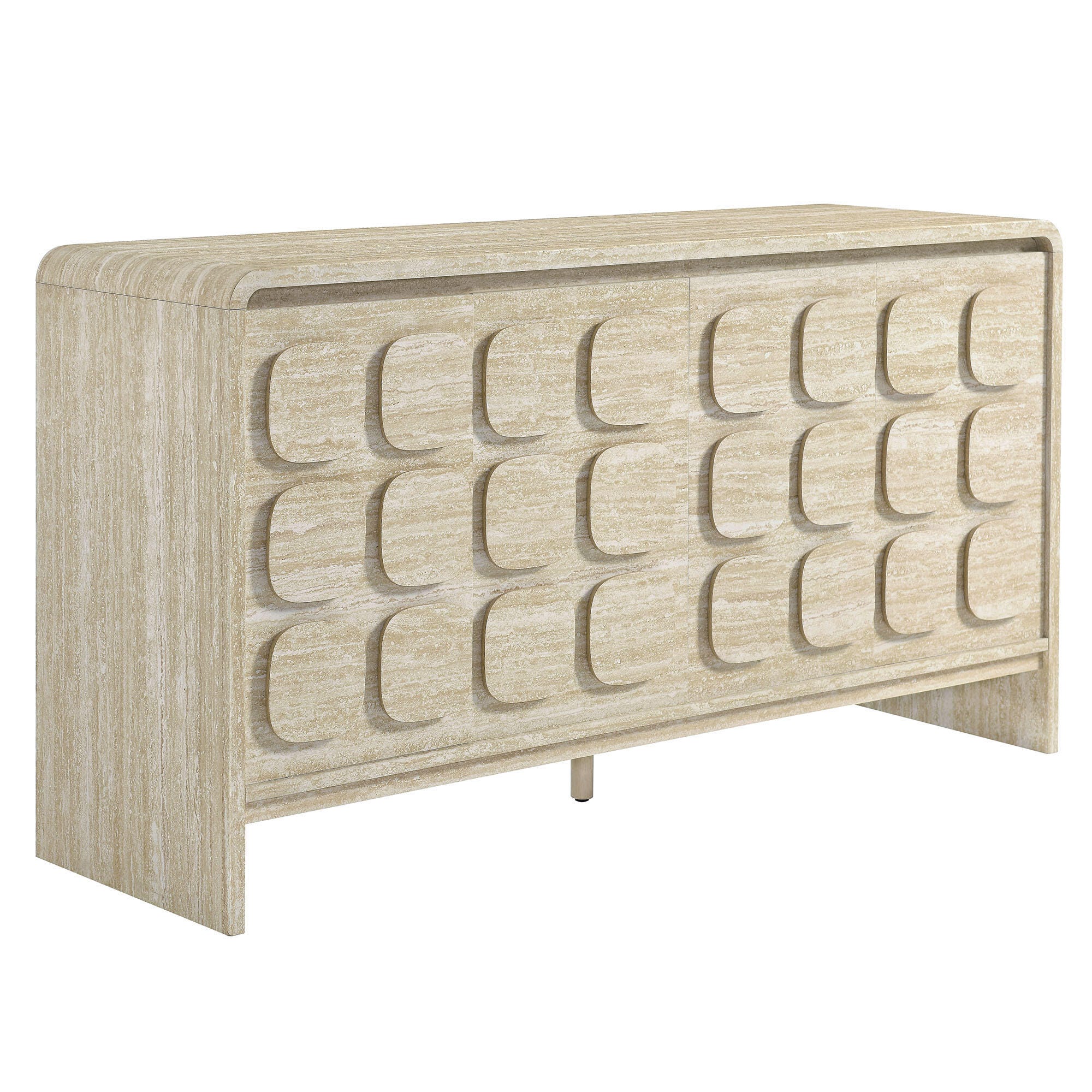Modway Toscana Solid Sideboard, Travertine, large