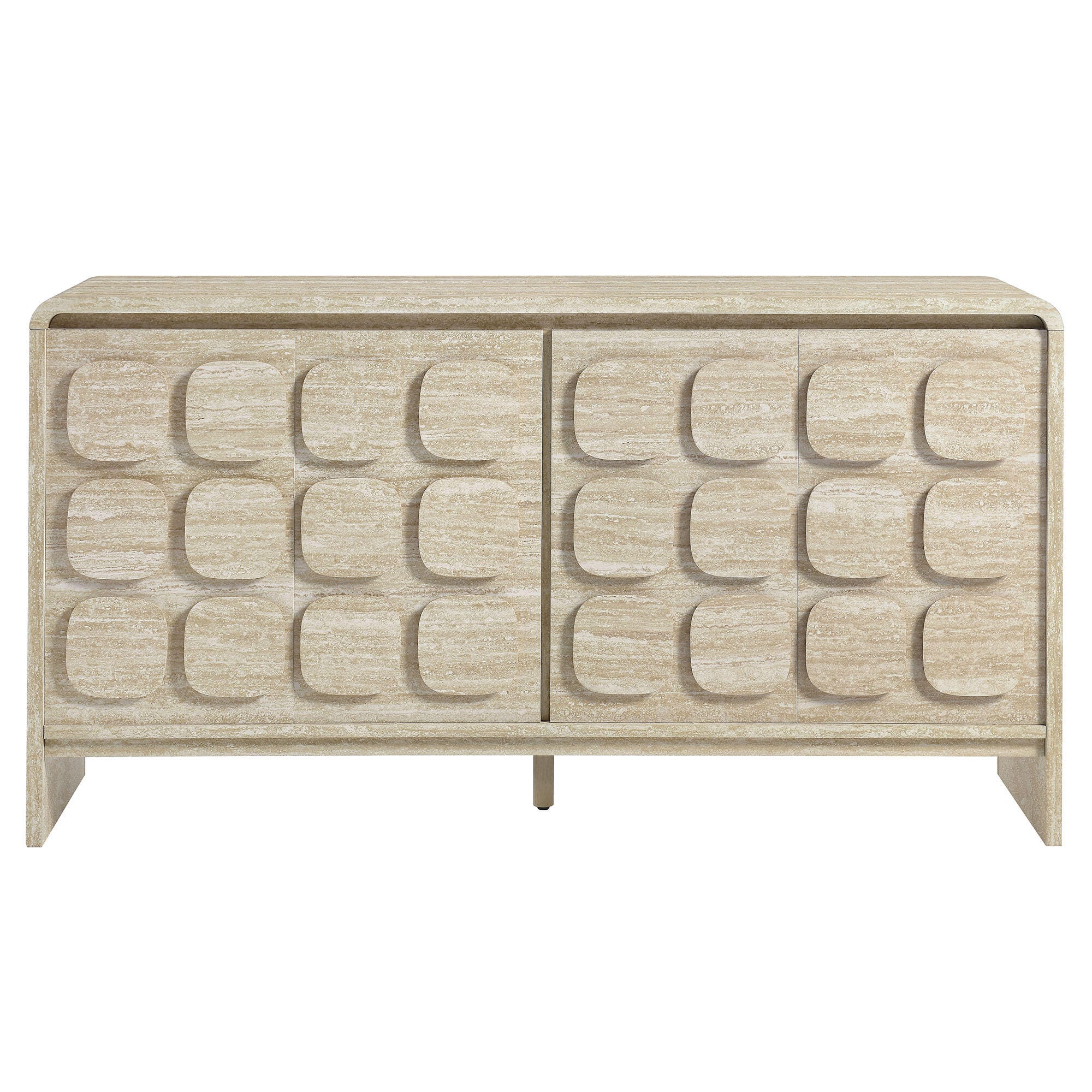 Modway Toscana Solid Sideboard, Travertine, large