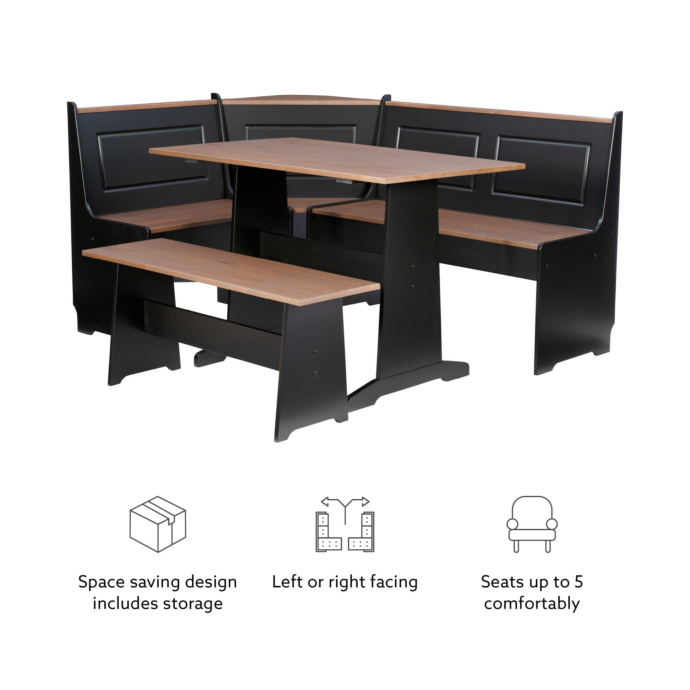 Linon Breakfast Nook Box 2 of 2, , large