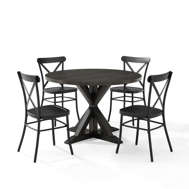 Crosley Furniture Hayden Dining Table and 4 Chairs