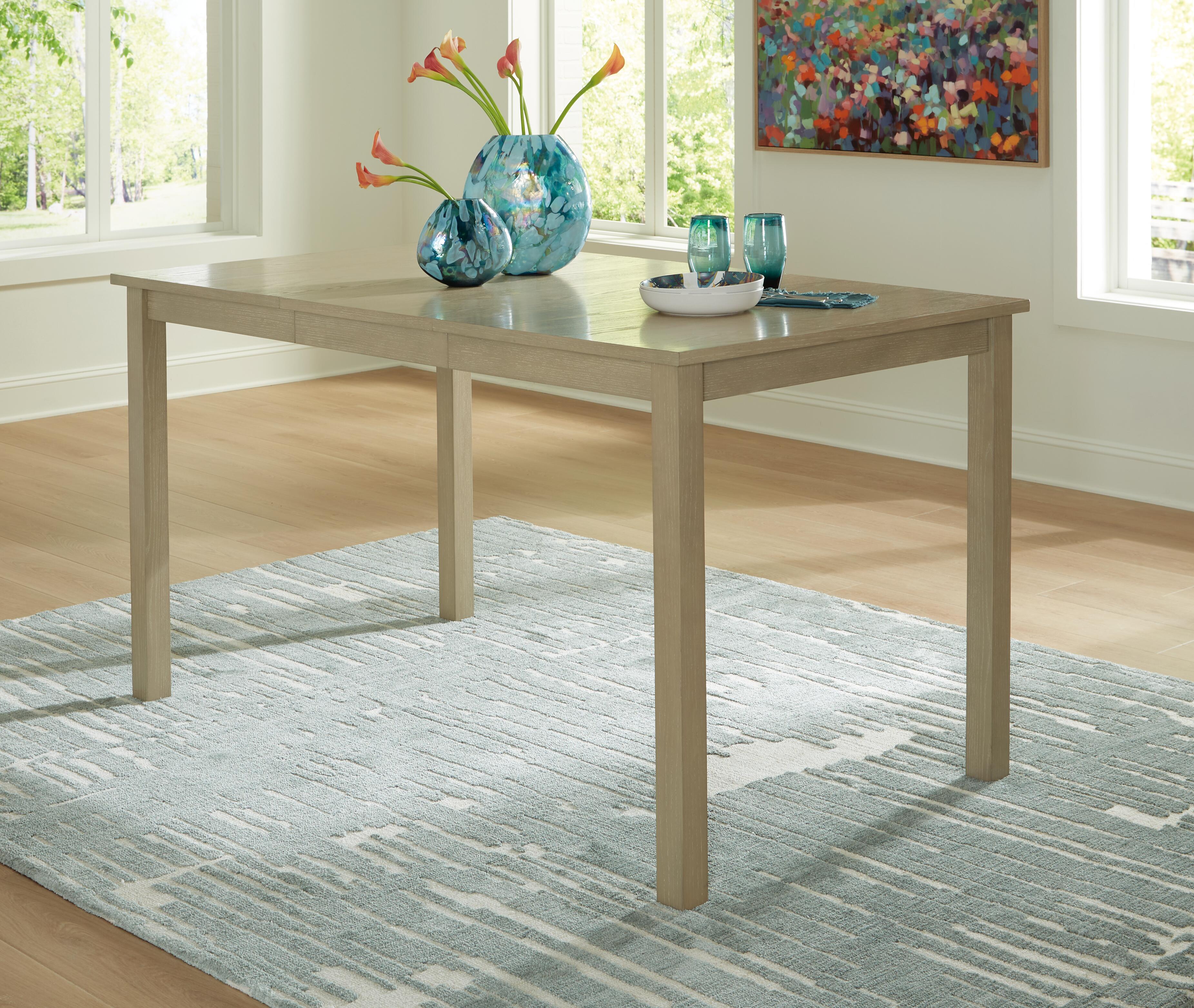 Calmoro Counter Height Dining Extension Table - image 1