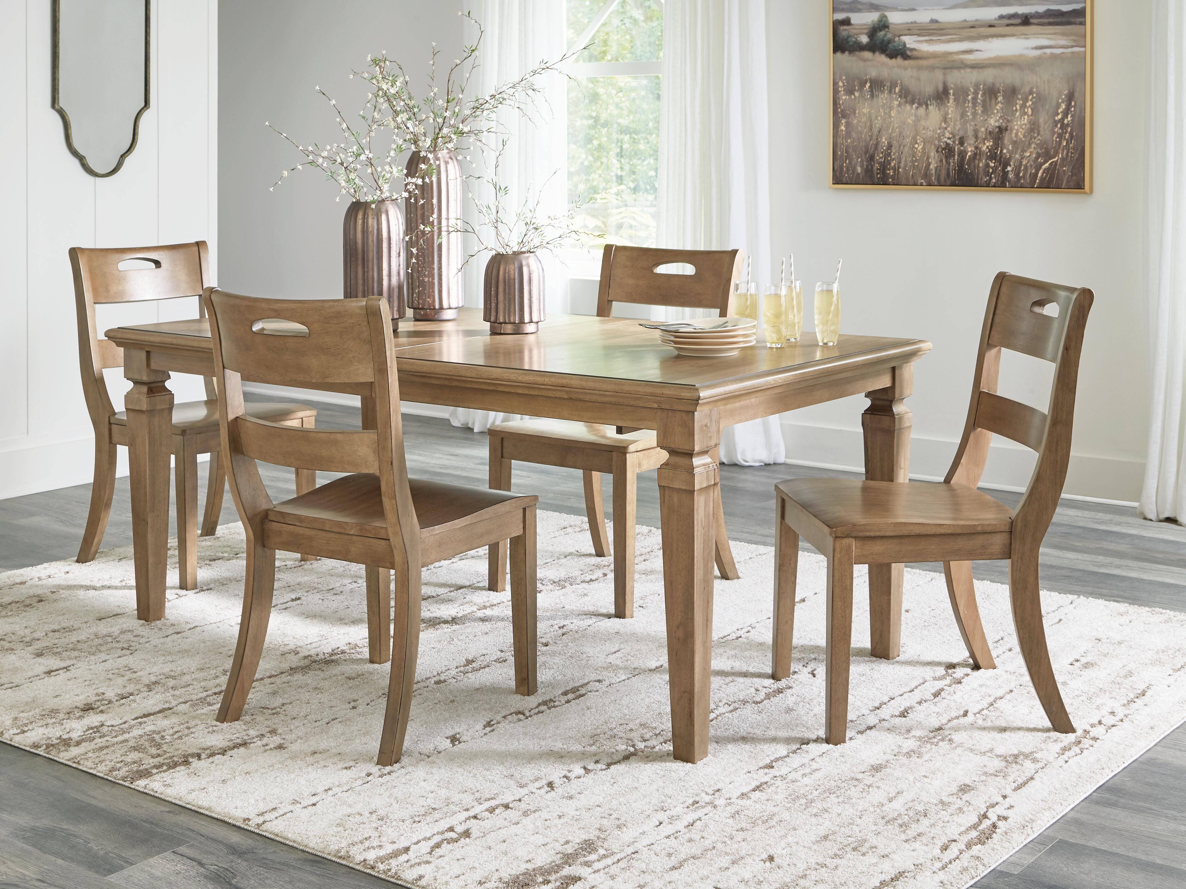 Mesa de comedor Mylarken y 4 sillas - image 1