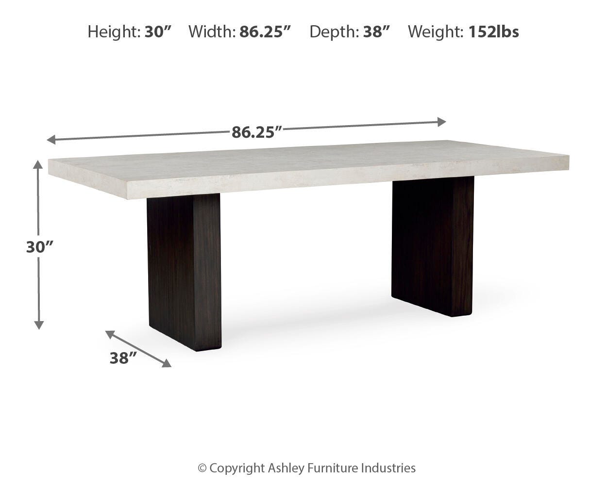 Westonfort Dining Table - image 4