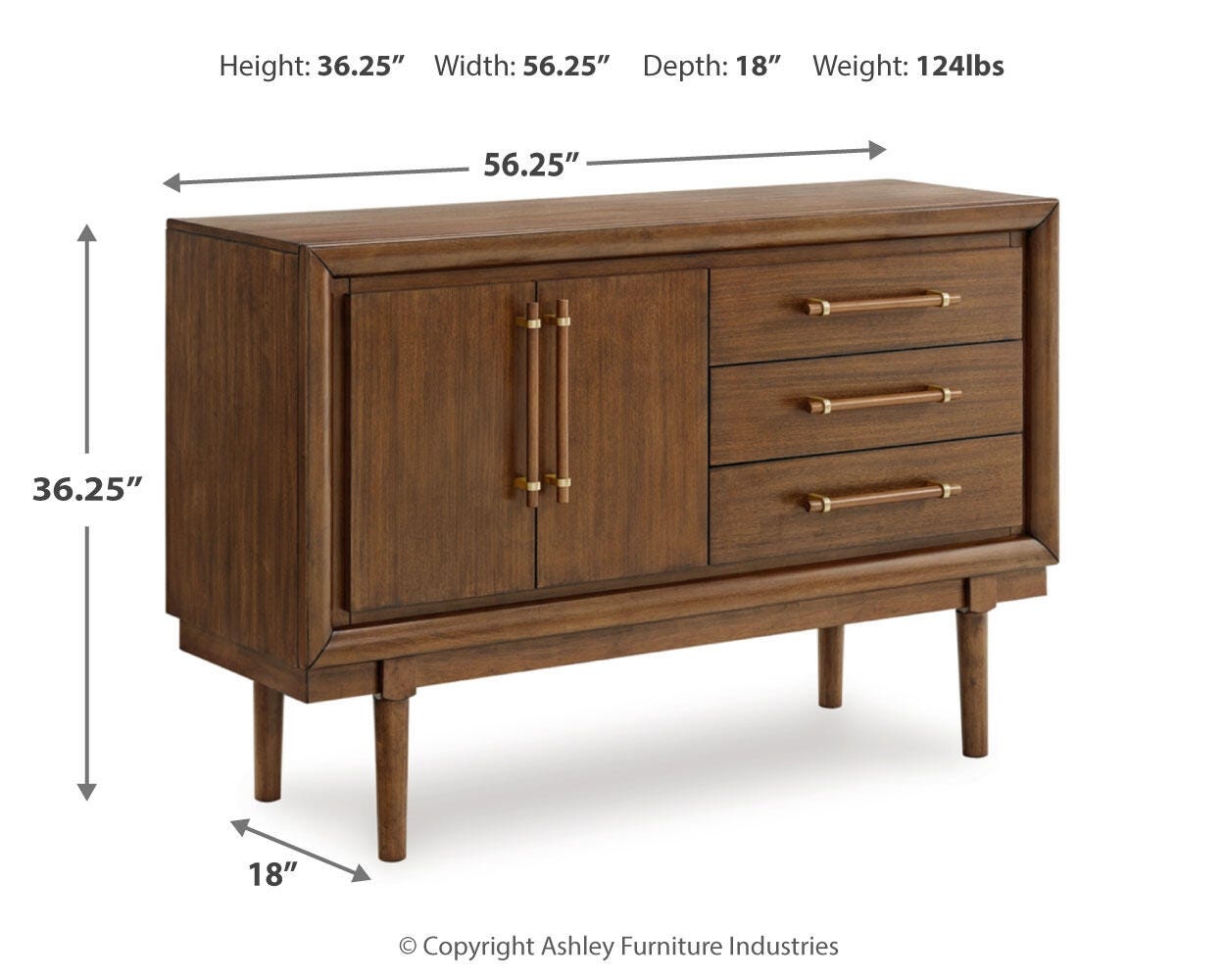 Lyncott Dimensions