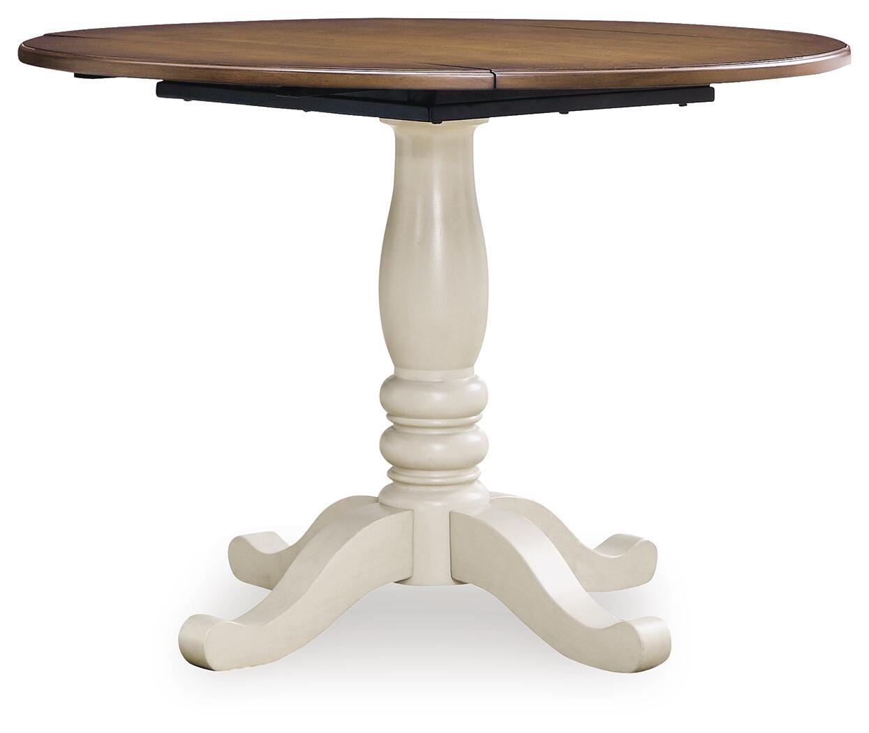 Mellintine Dining Drop Leaf Table, , large