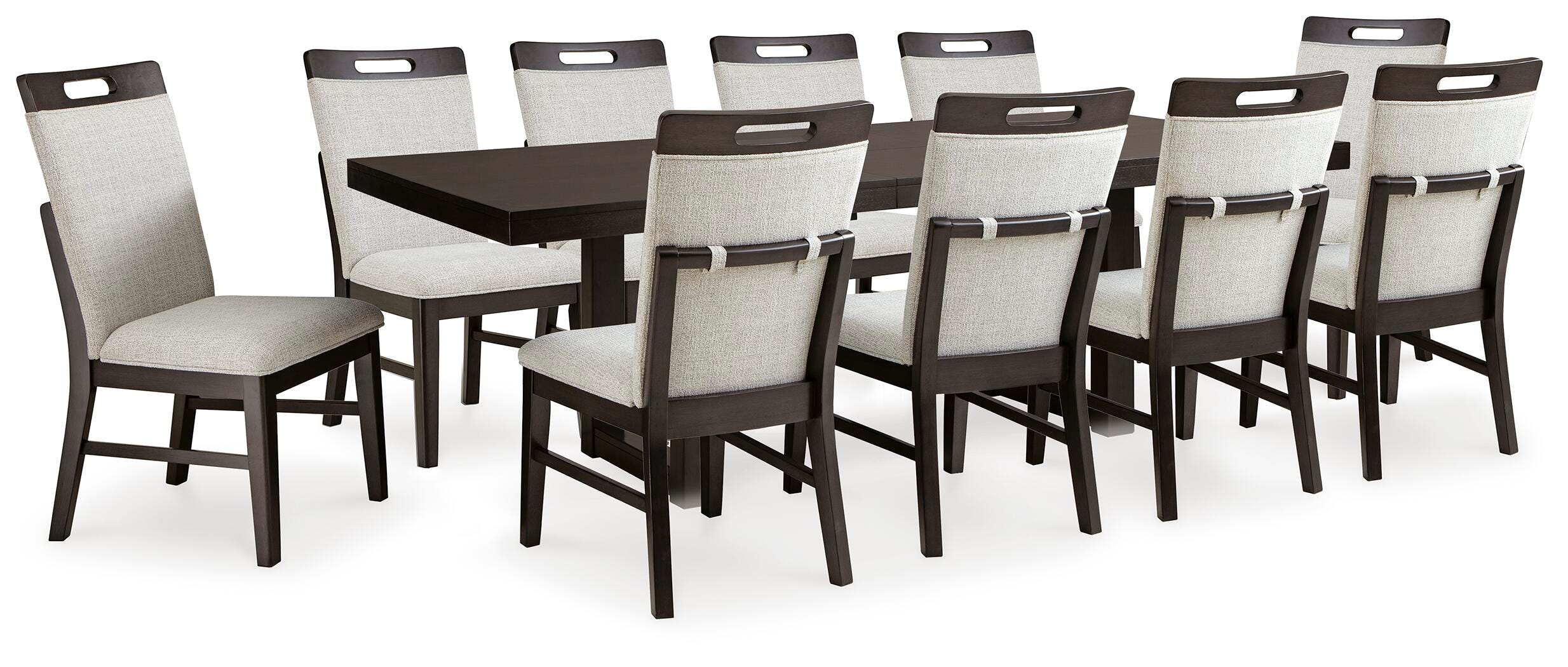 Mesa de comedor y 10 sillas Neymorton - image 1