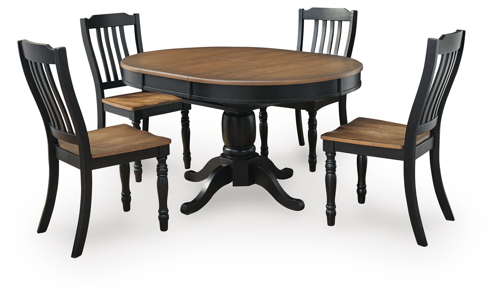 Clorazi Extension Dining Table and 4 Chairs - image 2